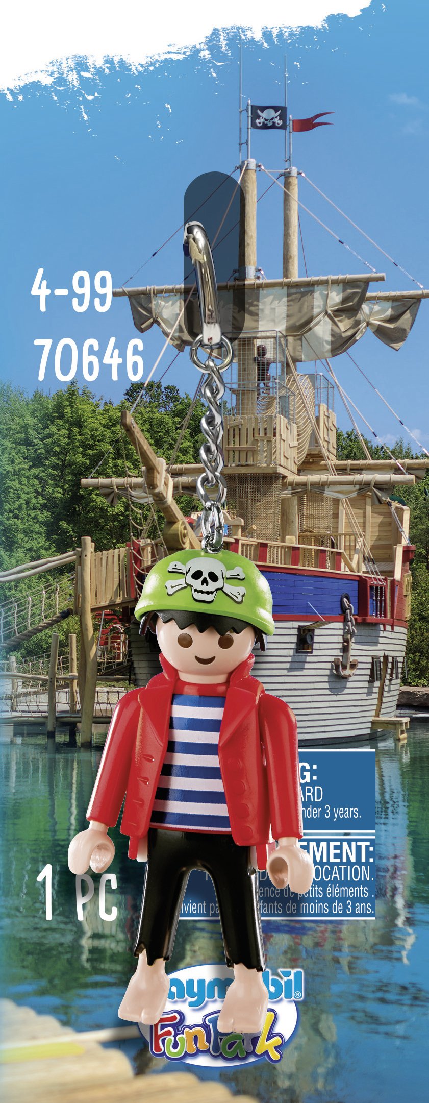 Playmobil Llavero Pirata Rico