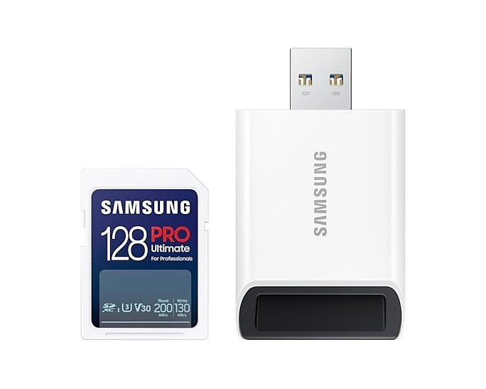Samsung Pro Ultimate Sdxc 128gb Uhs-I U3 130mb/S 200mb/S]
