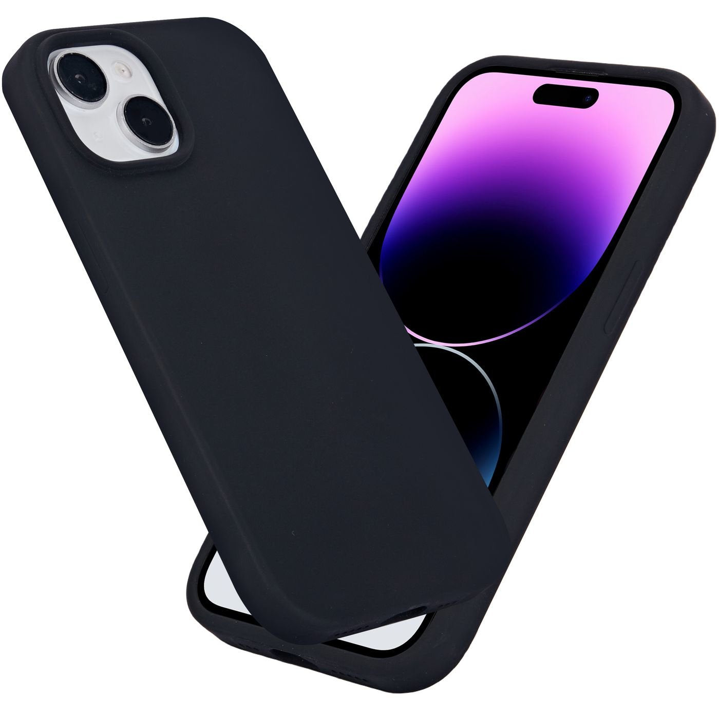 Infinite (Grs) Rome Iphone 16  Black Magnetic Cover.