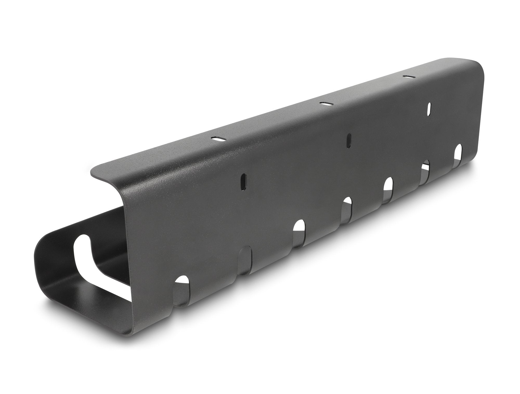 Delock 88031 Soporte De Cables Para Montaje Debajo De La Mesa Negro Juego De 2 Piezas