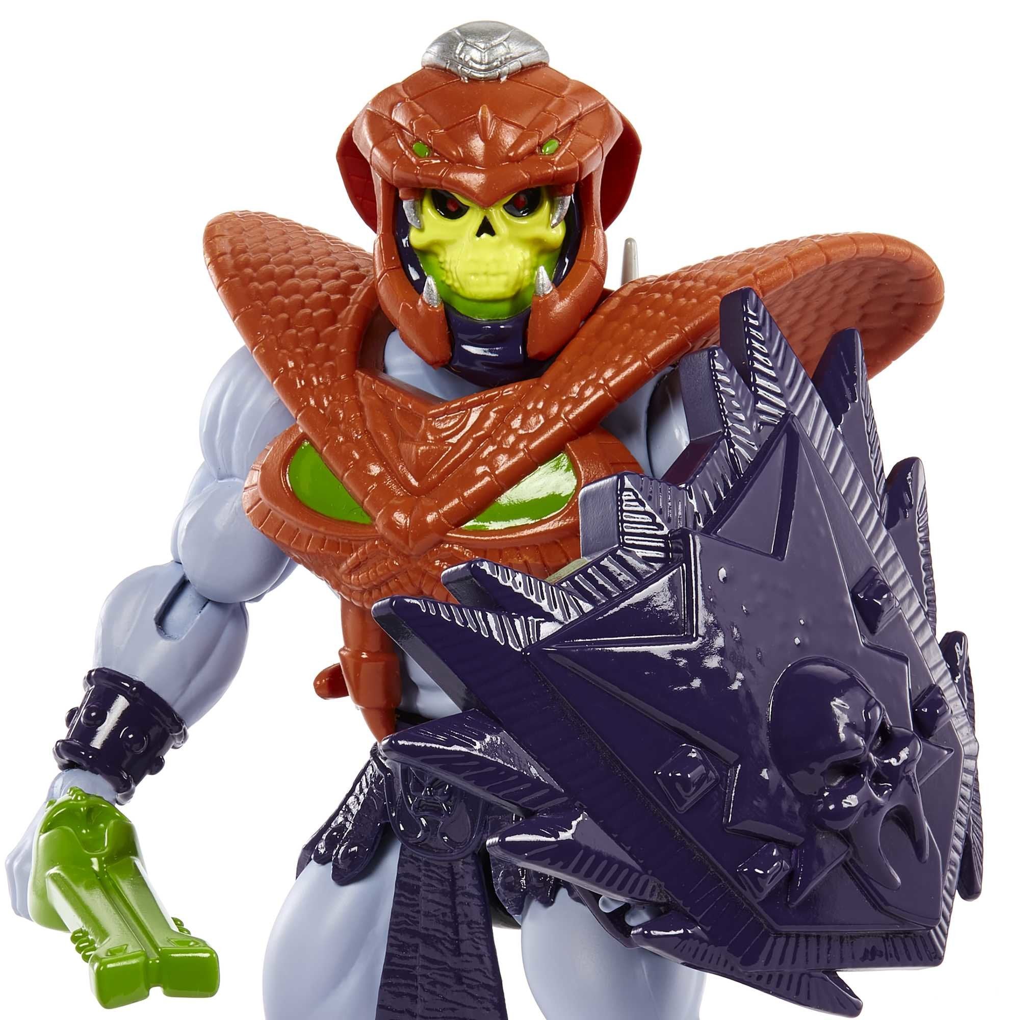 Mattel Masters Of The Universe Origins Actionfigur Snake Armor Skeletor, Spielfigur Hkm68