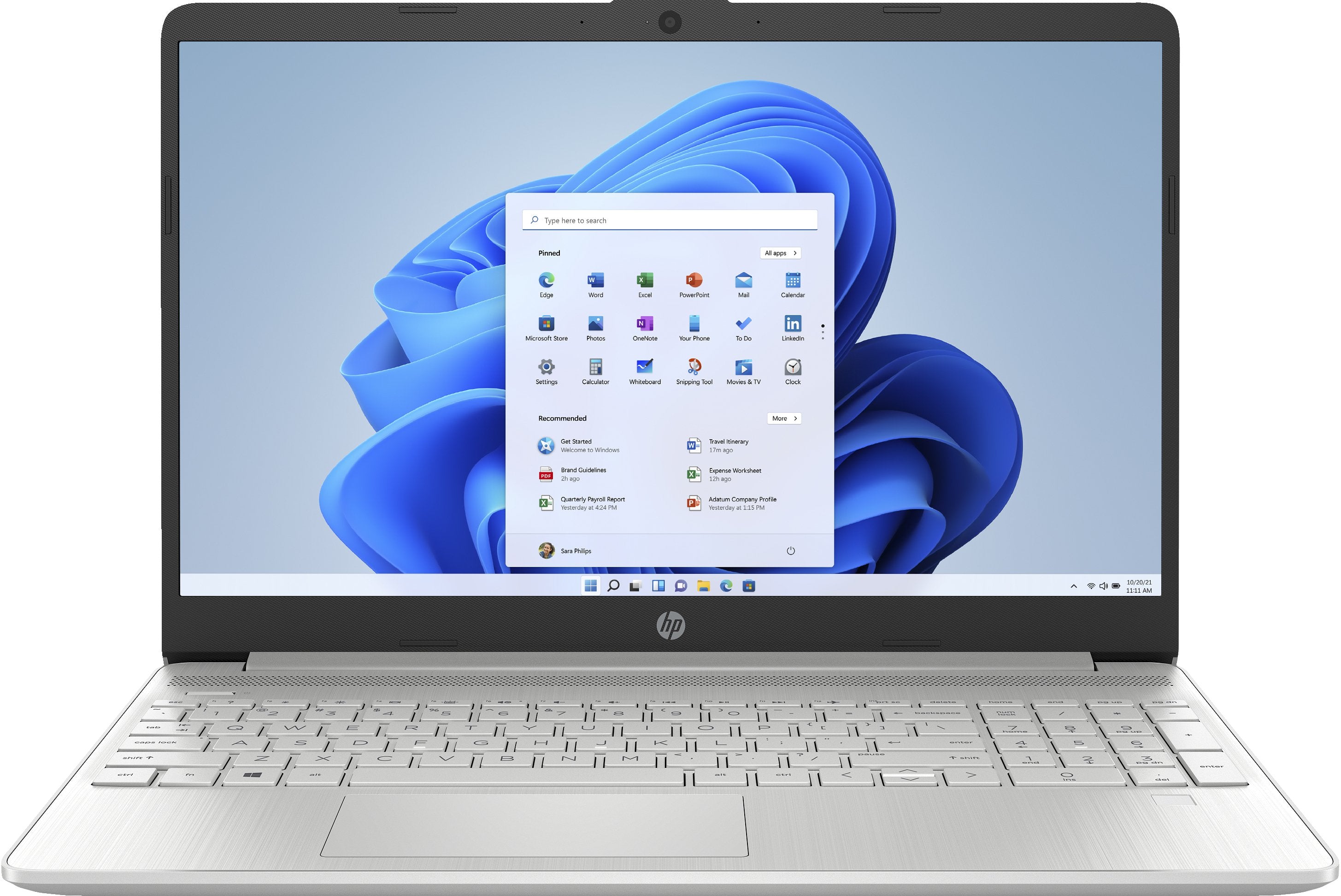 Portátil Hp 15s-Eq1147ns Amd Athlon 3050u 15.6fhd 8gb 256ssd Nvme Usb-C W11