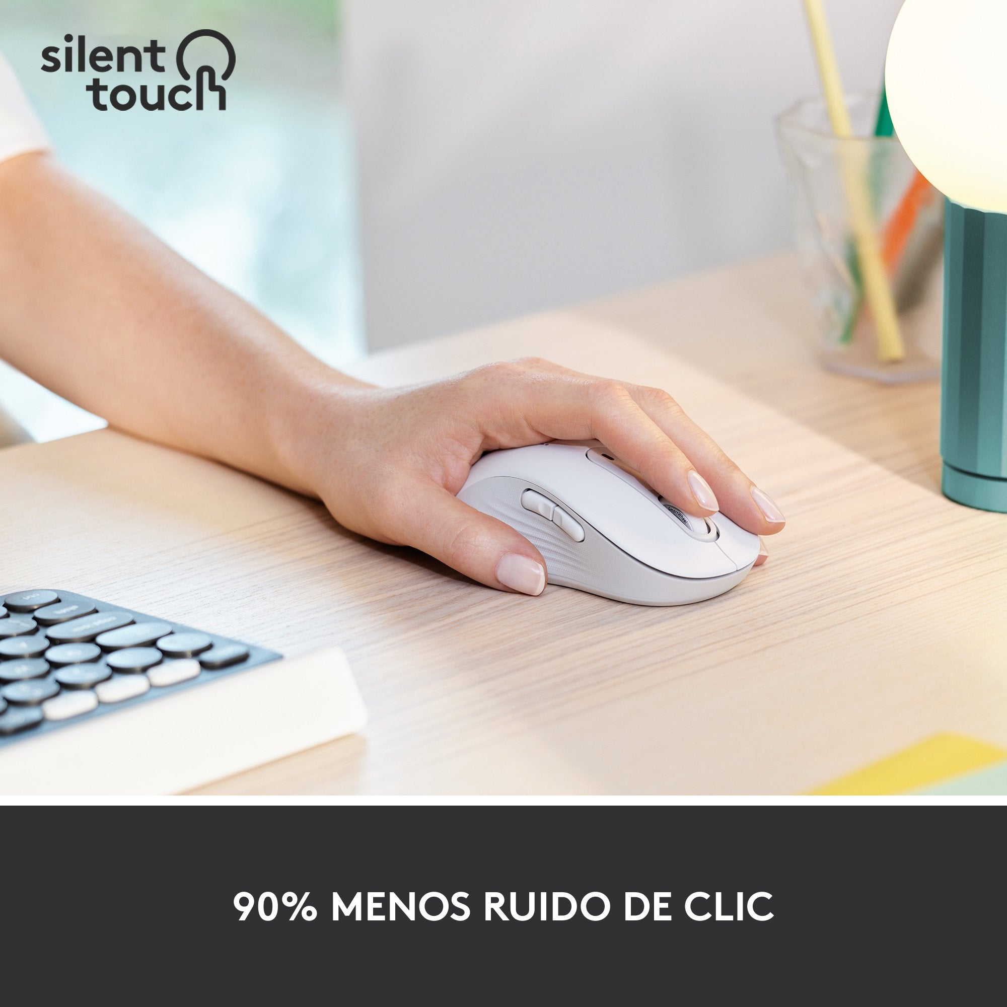 Signature M650l Wrls Mouse Leftwrls Off-White - Emea