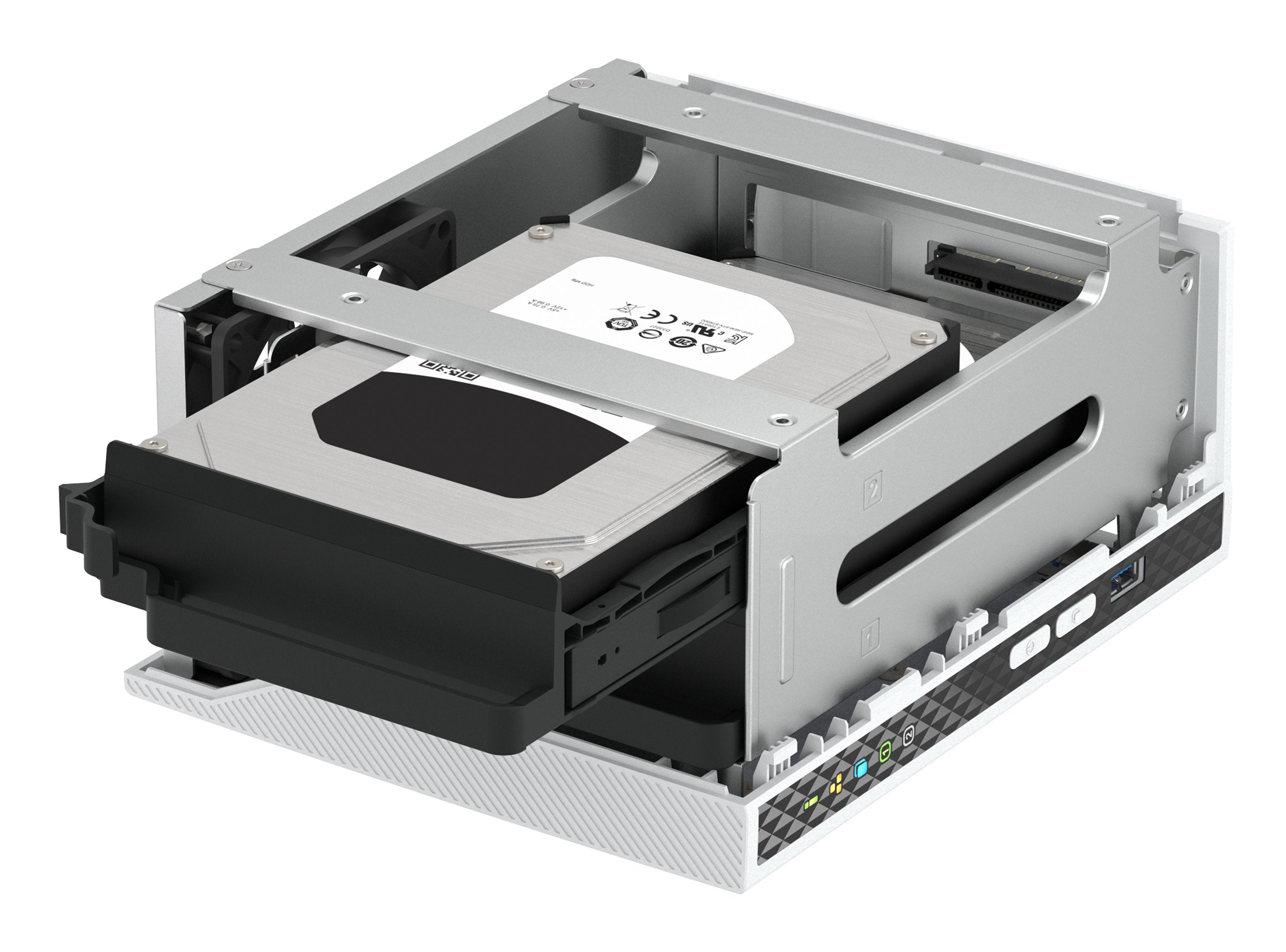 Nas Qnap Ts-233 2 Bahías 3.5'- 2.5' 2gb Ddr4 Formato Torre