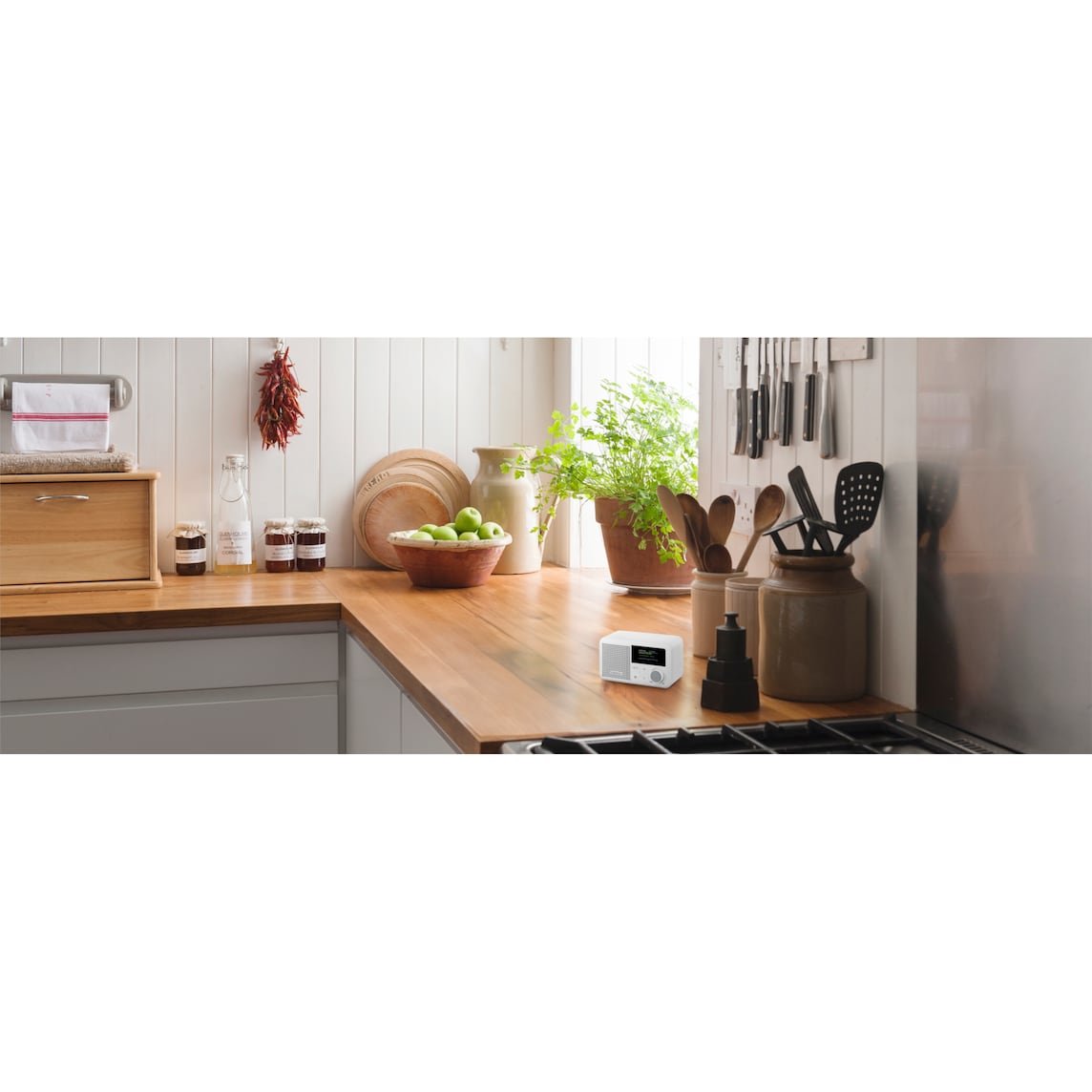 Medion Life® S66822 Tragbares Dab+ Radio Weiss