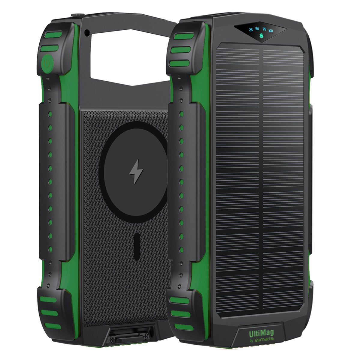 Powerbank Solarny 20000mah Titanpack Rugged Ultimag Zielony