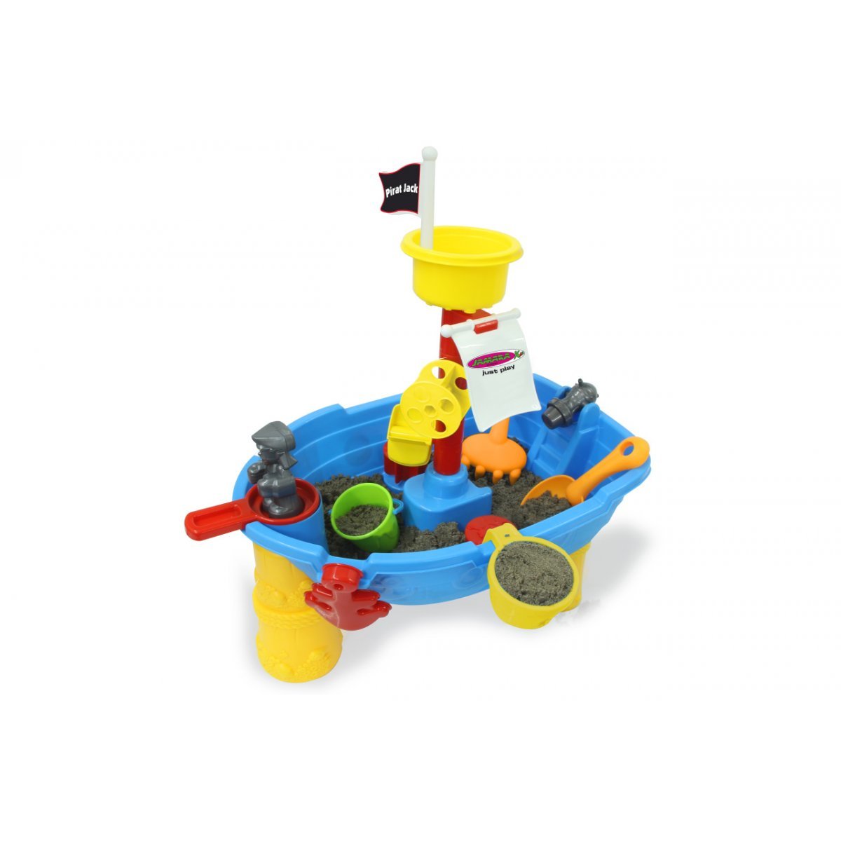 Jamara Mesa De Juego De Arena Y Agua Pirat Jack 21 Pz.