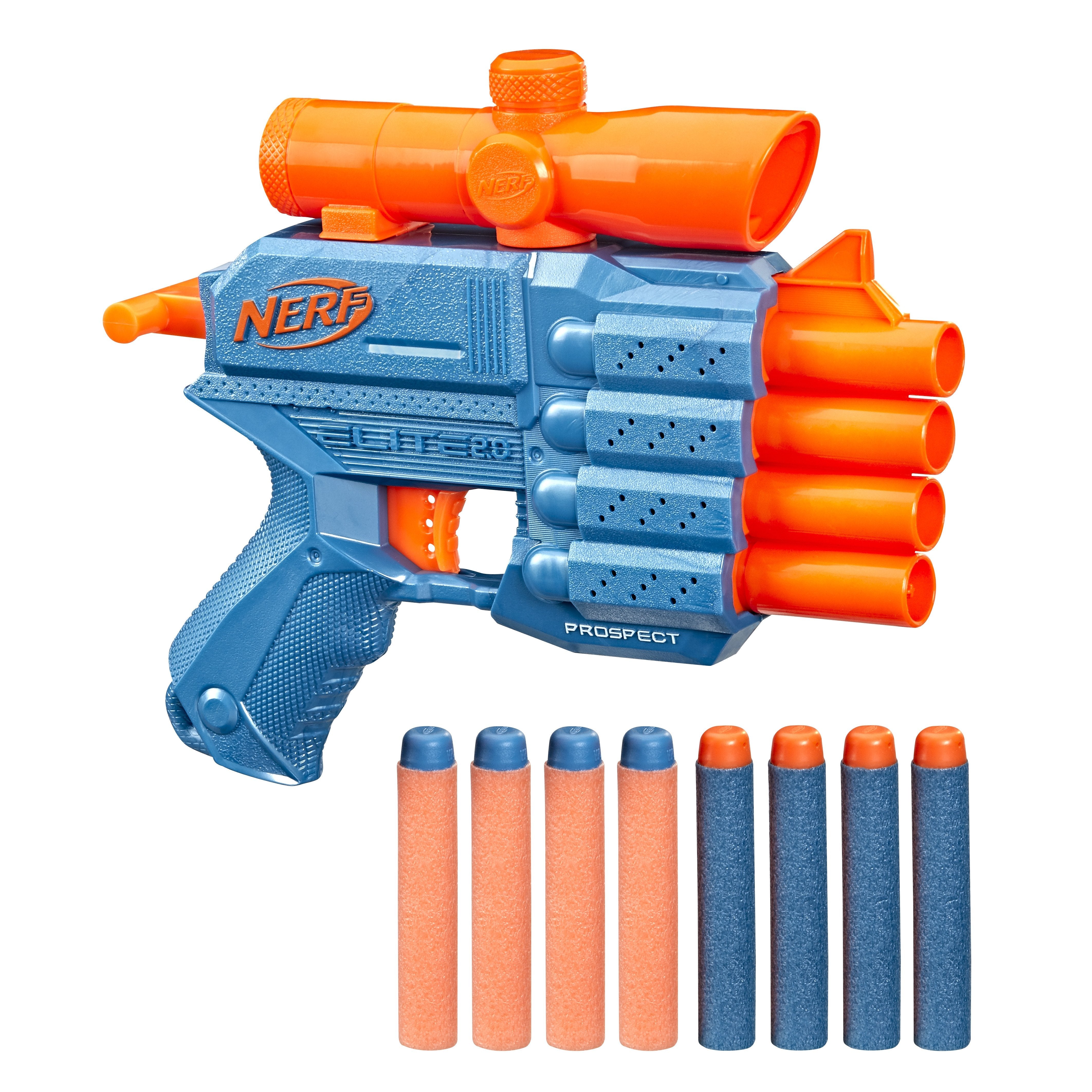 Nerf Elite 2.0 Prospect Qs-4 8 Dardos