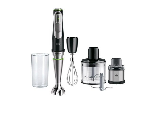 Batidora  Braun Multiquick 9 Mq9138xi  0,6 L De Inmersión 1200 W Negro, Acero Inoxidable