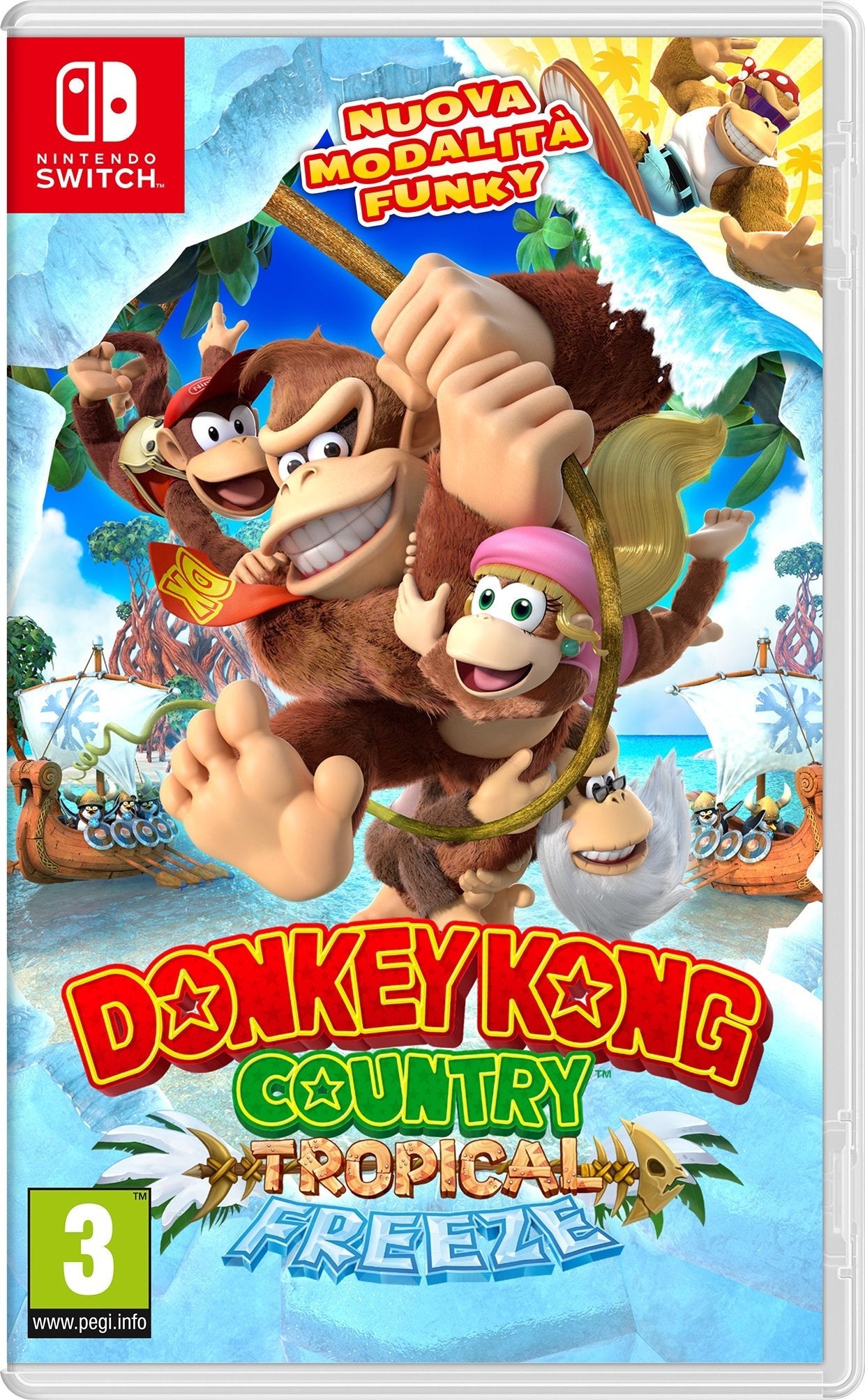 EAN 0045496421724 - Nintendo Donkey Kong Country: Tropical Freeze Estándar Alemán, Inglés, Español, Francés, Italiano Nintend imagen 1