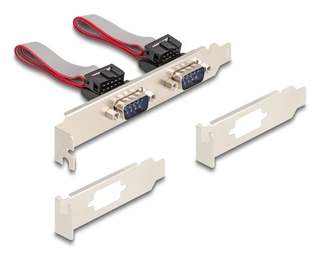 Delock Mini Pcie E/S Pcie, 2x Serial Rs-232, Tarjeta De Interfaz 95276