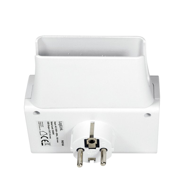 Steckdosenadapter2x  Usb-Port+L Adeschalefrankr.