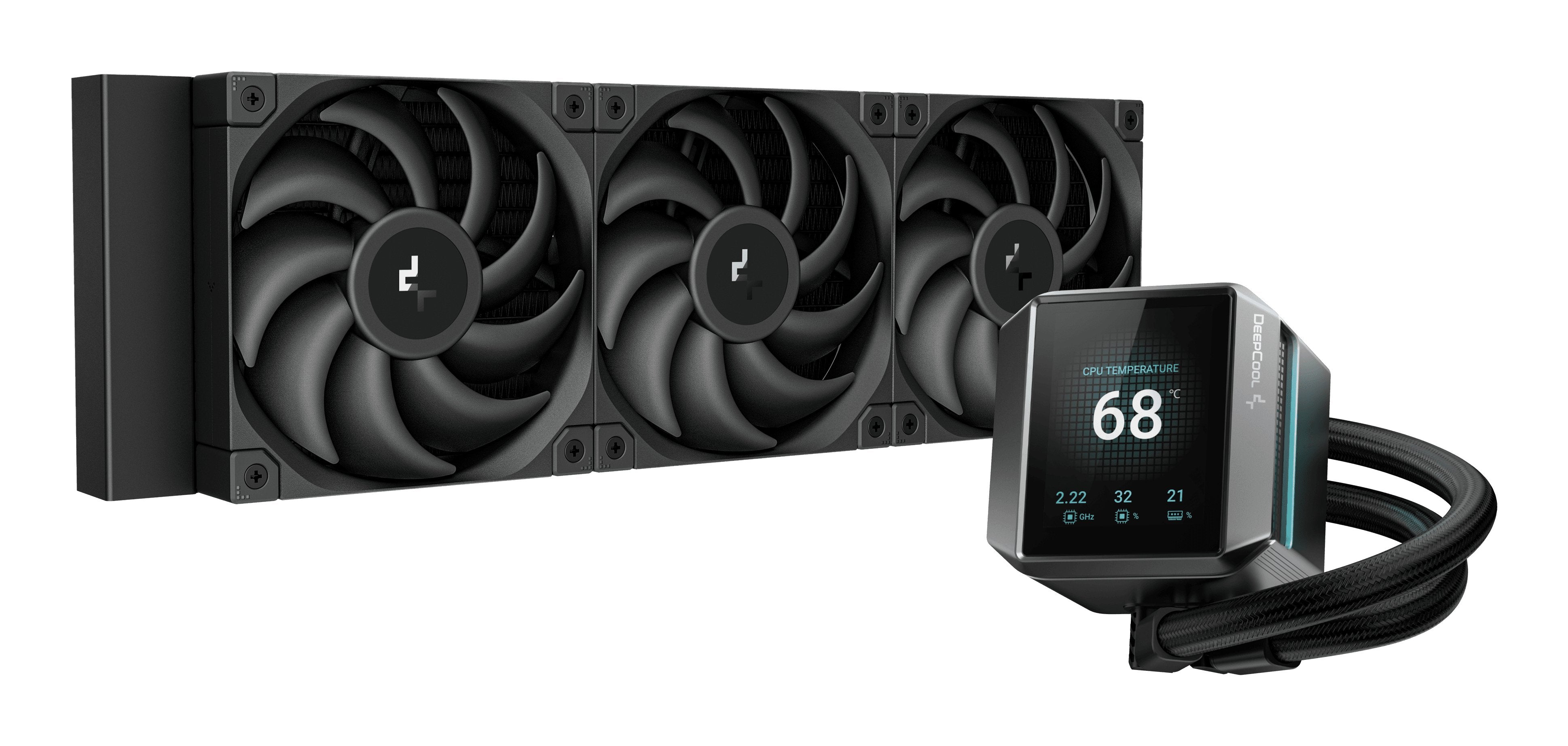 Refrigeración Por Agua  Deepcool Mystique 360, (Negro)