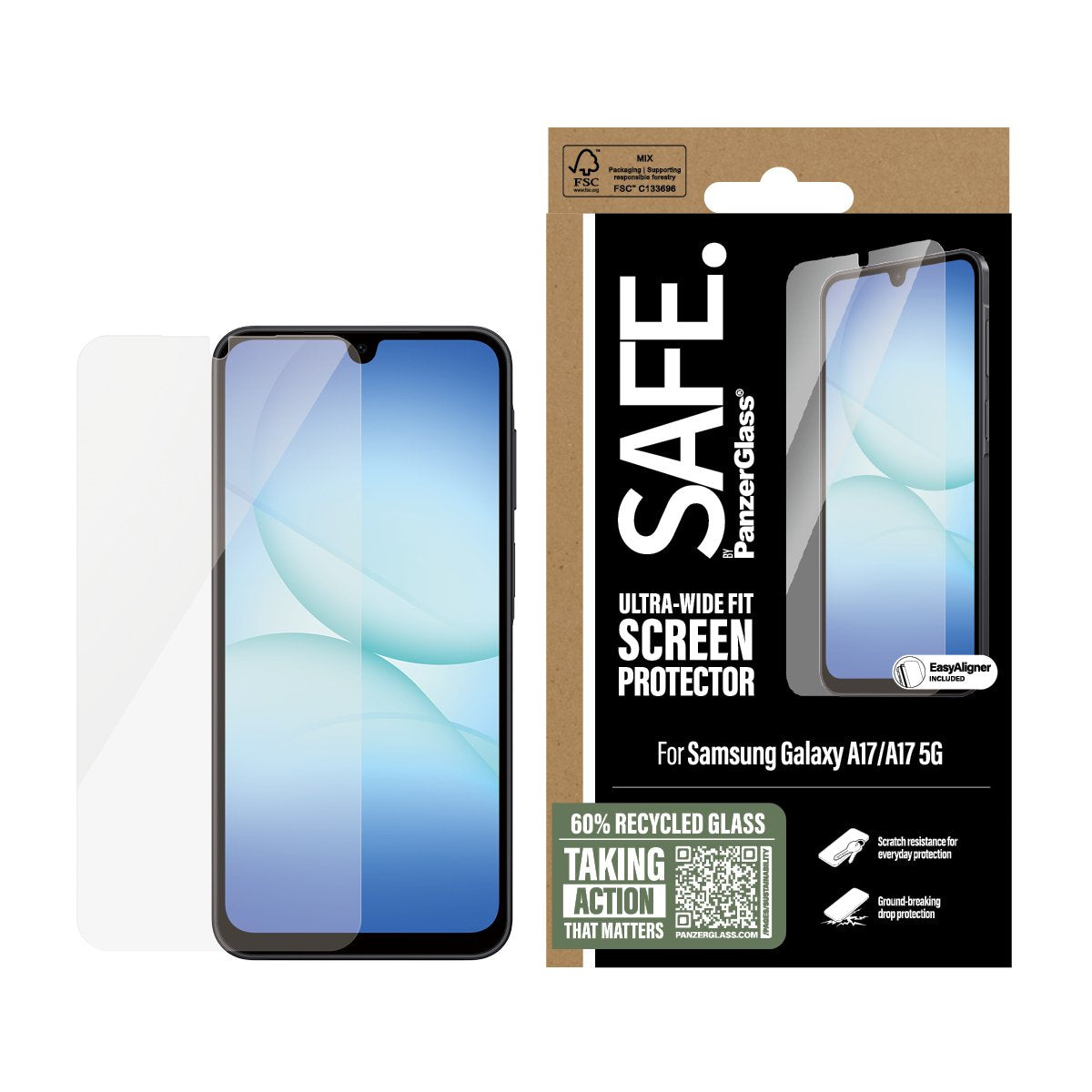 Protector  Samsung  Safe By Panzerglass A17  A17 5g