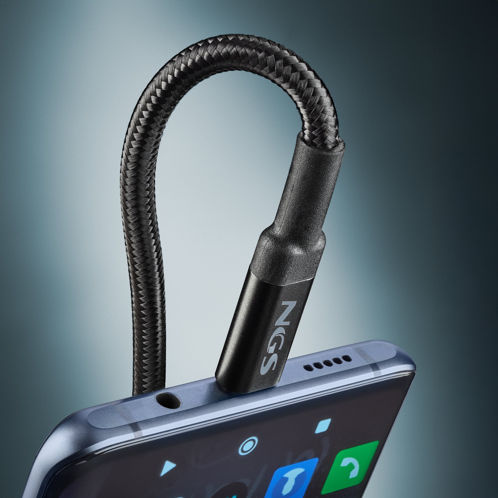 EAN 8435430625851 - NGS KNOT 65W-3 cable USB USB 2.0 3 m USB C Negro imagen 6