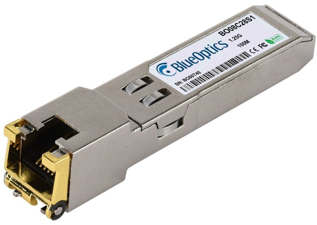 Blueoptics Allied Telesis At-Sptx Blueoptics Bo08c28s1 Sfp Transceiver, Cobre Rj45, 1000base-T, 100 M