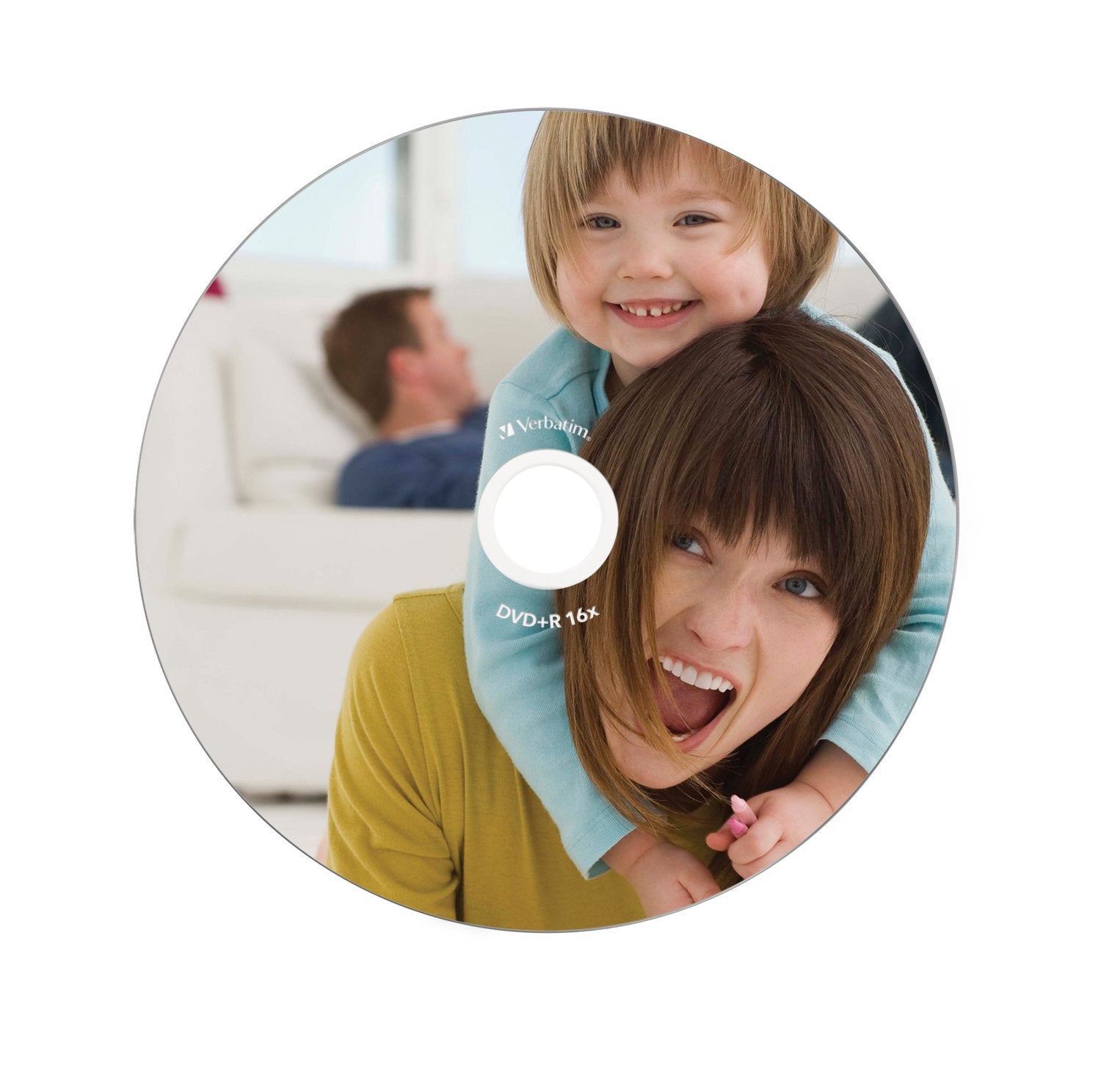 Verbatim Dvd+R, 4.7gb, 16x, 10 Pack Branded Jewel Case, Superficie Wide Inkjet Printable