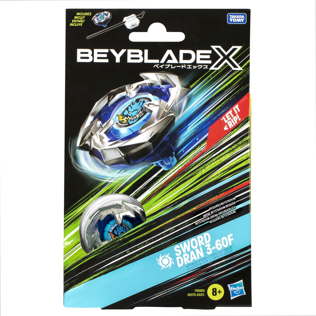 EAN 5010996257109 - Beyblade F9580EU40 juego y juguete de habilidad/activo imagen 1