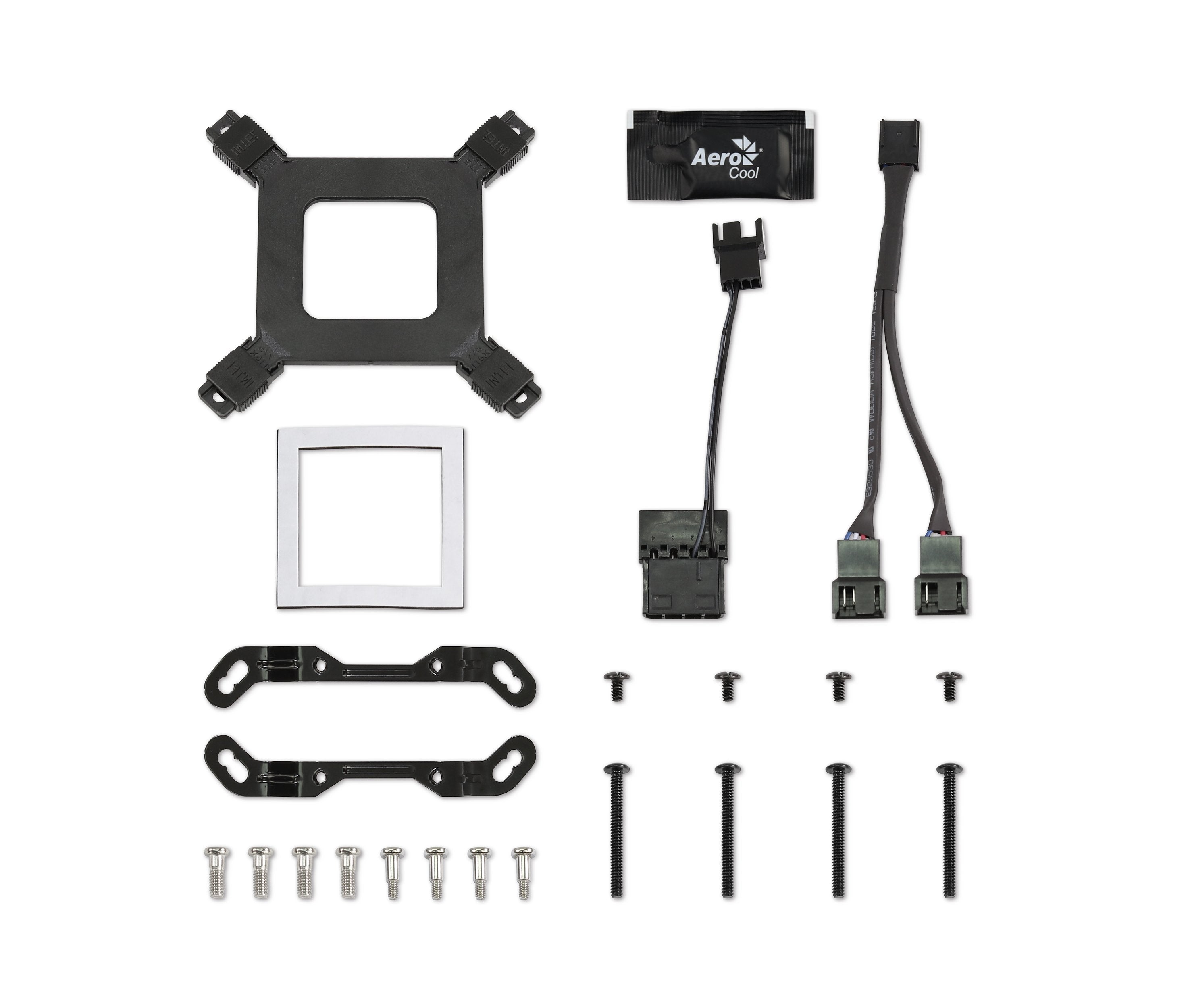Sistema De Refrigeración Líquida Aerocool Mirage L120 Iluminación Rgb Bloque Cobre / Radiador Aluminio Socket Intel/Amd Según Especificaciones