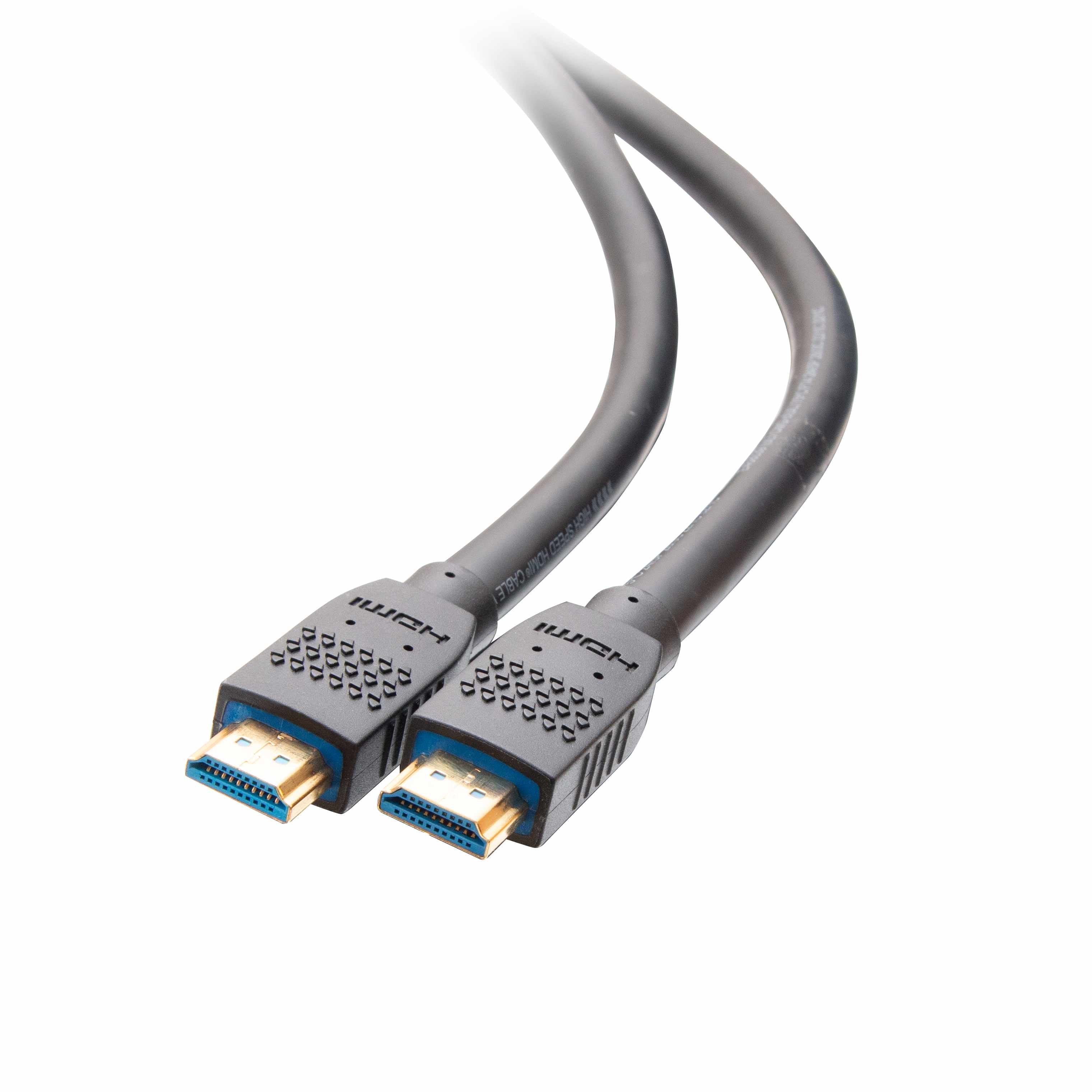 C2g 12ft Ultra Flexible 4k Active Hdmi Cable Gripping 4k 60hz In-Wall M/M Cable Hdmi Con Ethernet Hdmi Macho A Hdmi Macho 3.7 M Negro Activo Admite 4k60hz