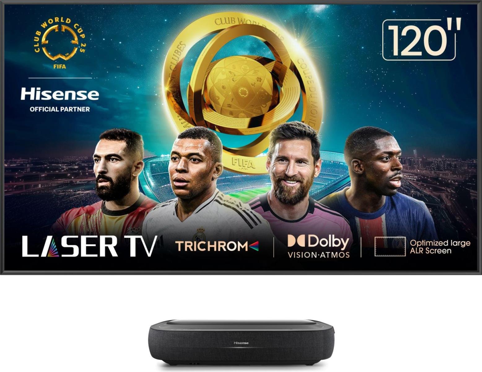 EAN 6942147487815 - Hisense 120L9HA proyector de TV Proyector de alcance ultracorto 3000 lúmenes ANSI DLP UHD 4K (3840x2160)  imagen 15