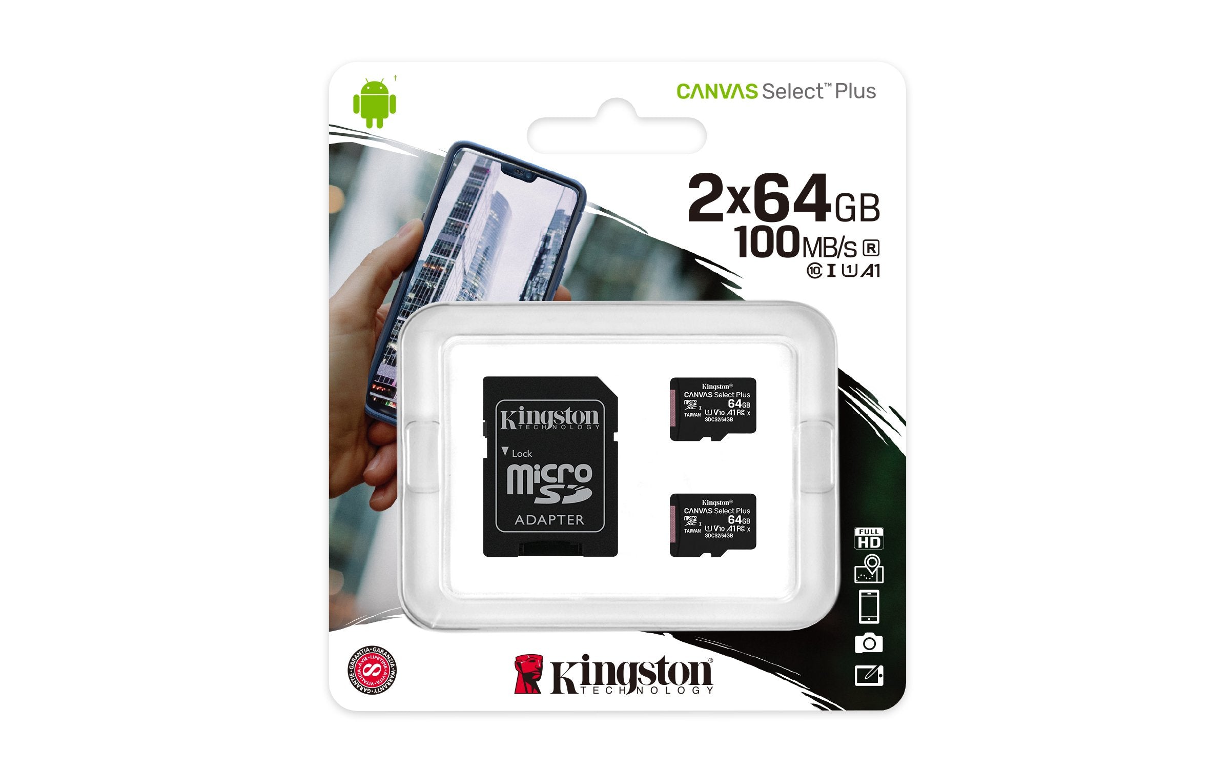 EAN 0740617298994 - Kingston Technology Canvas Select Plus SDXC UHS-I Clase 10 imagen 5