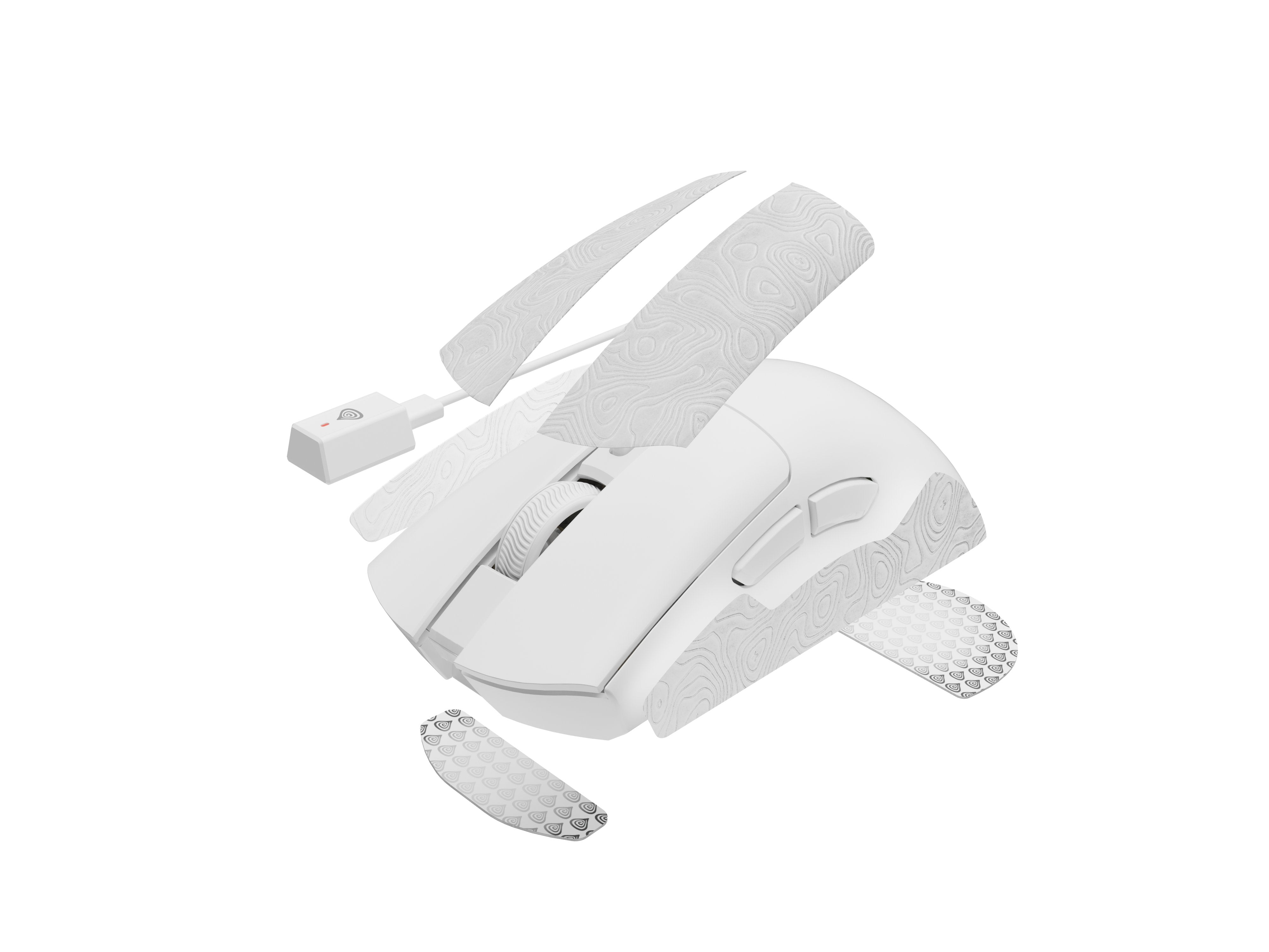 EAN 5901969450002 - GENESIS Zircon 880 Pro ratón Juego mano derecha RF Wireless + Bluetooth + USB Type-C Óptico 30000 DPI imagen 13