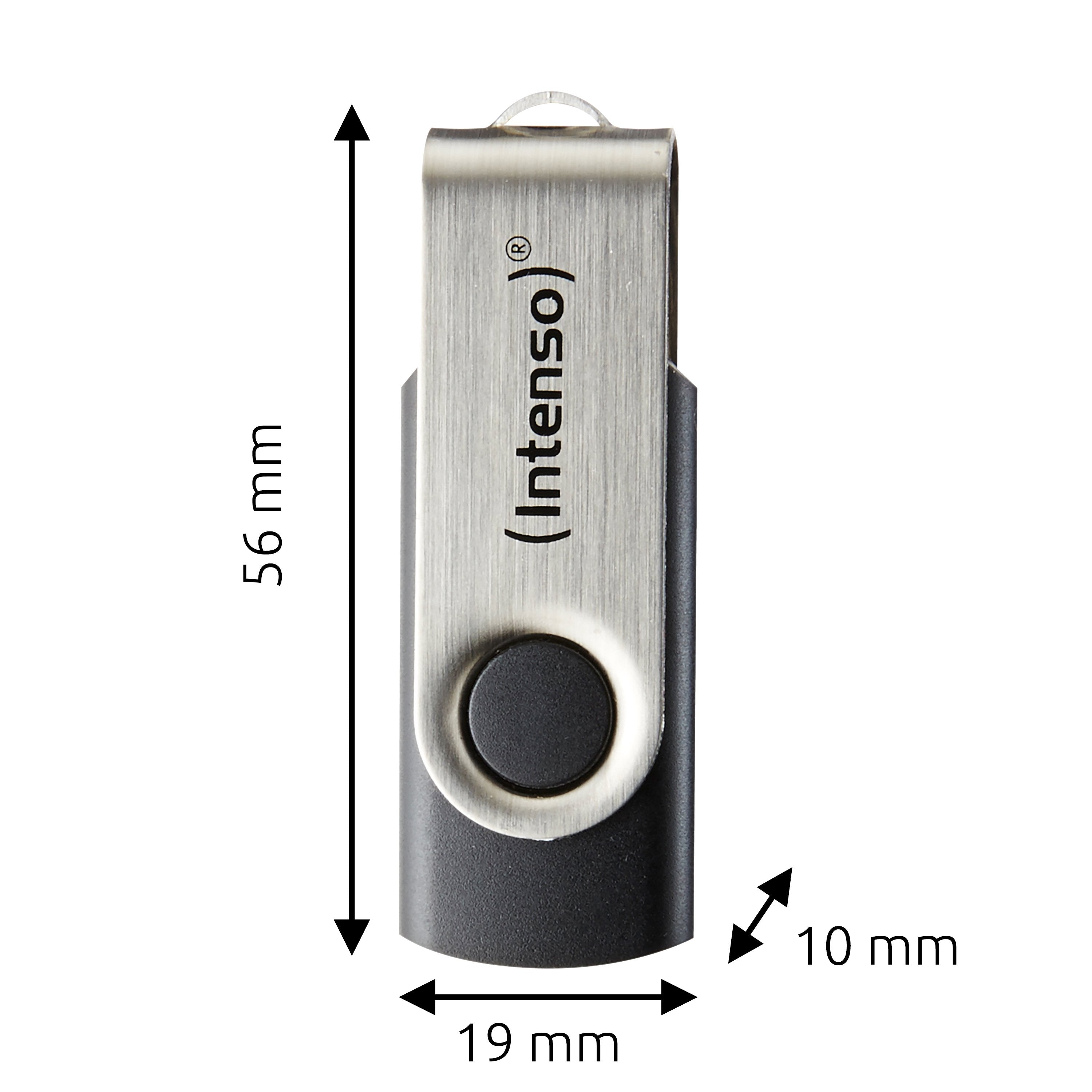 EAN 4034303036332 - Intenso USB 32GB OFFICE LINE 3.2 Gen1 Silver-Black unidad flash USB USB tipo A 3.2 Gen 1 (3.1 Gen 1) Negr imagen 4