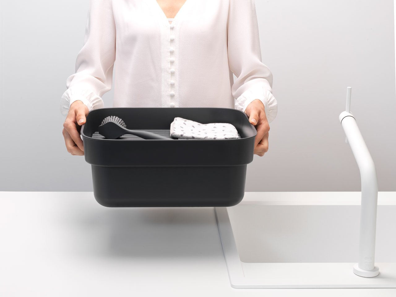 Brabantia Washing-Up Bowl Dark Grey