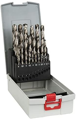 Juego De Brocas Para Metal Bosch Probox Hss-G, Din 338, 135° (25 Piezas) 2608587017