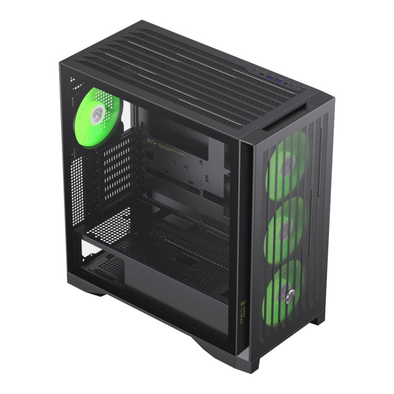 Caja Pc Gamemax  Case  Leader 2 Bk  E-Atx