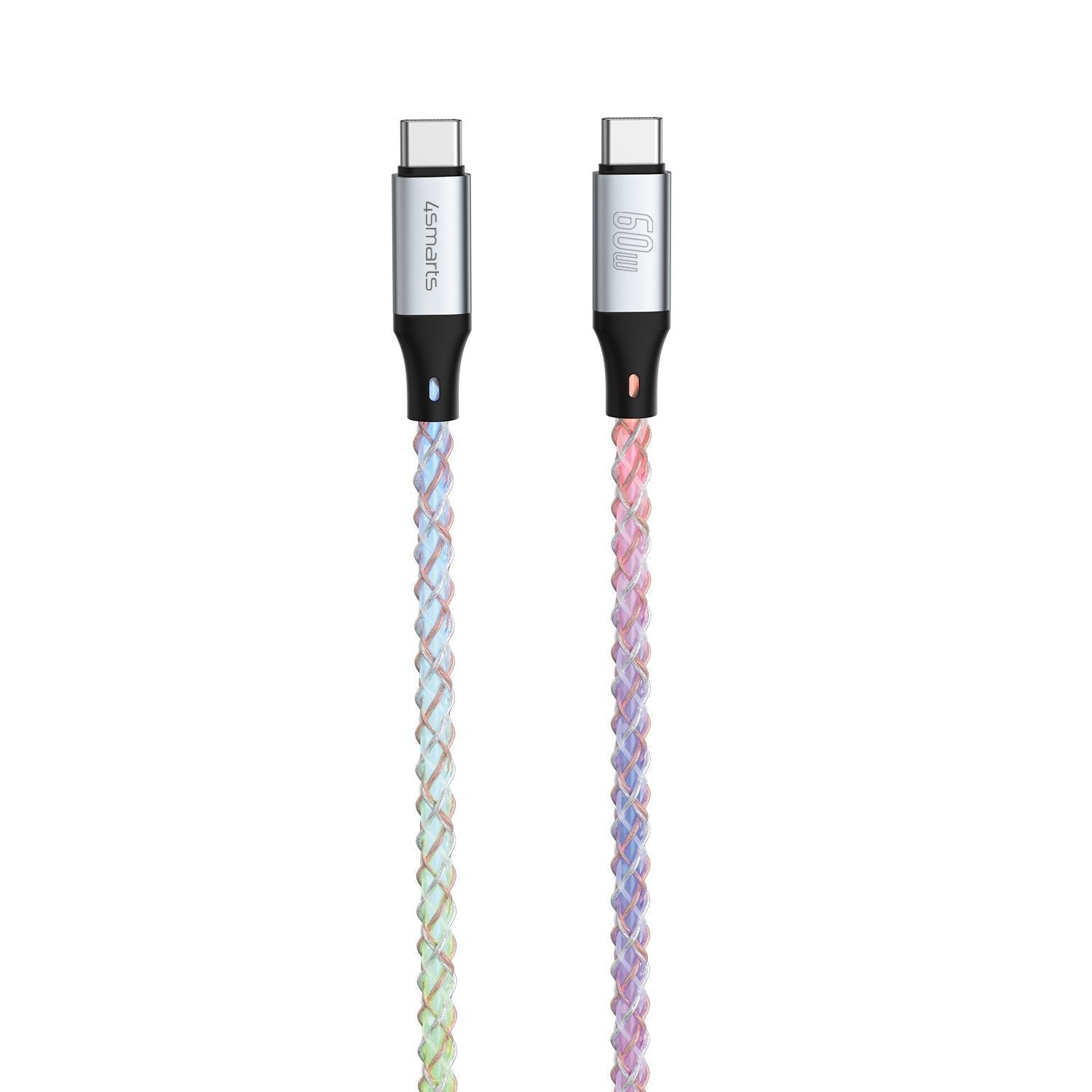 Cable 4smarts Usb-C Rgbcord 60w 1.5m