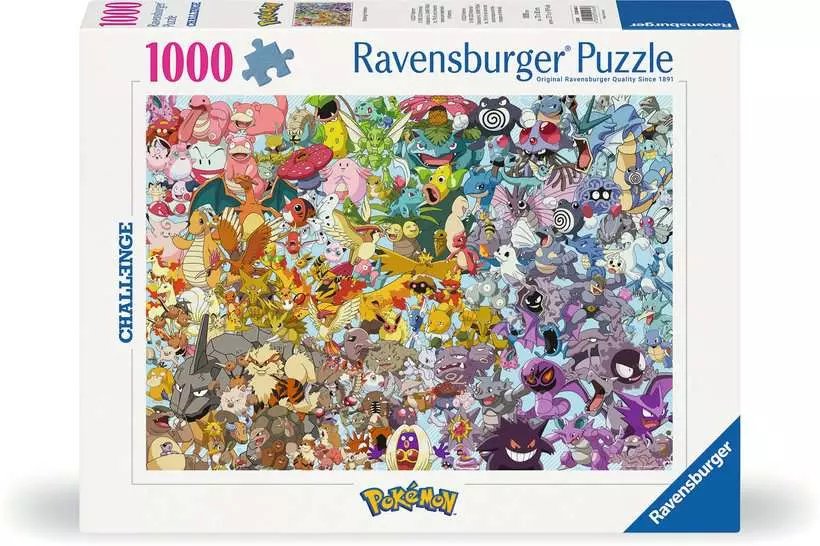 Puzzle 1000 Elementów Pokemon Challenge