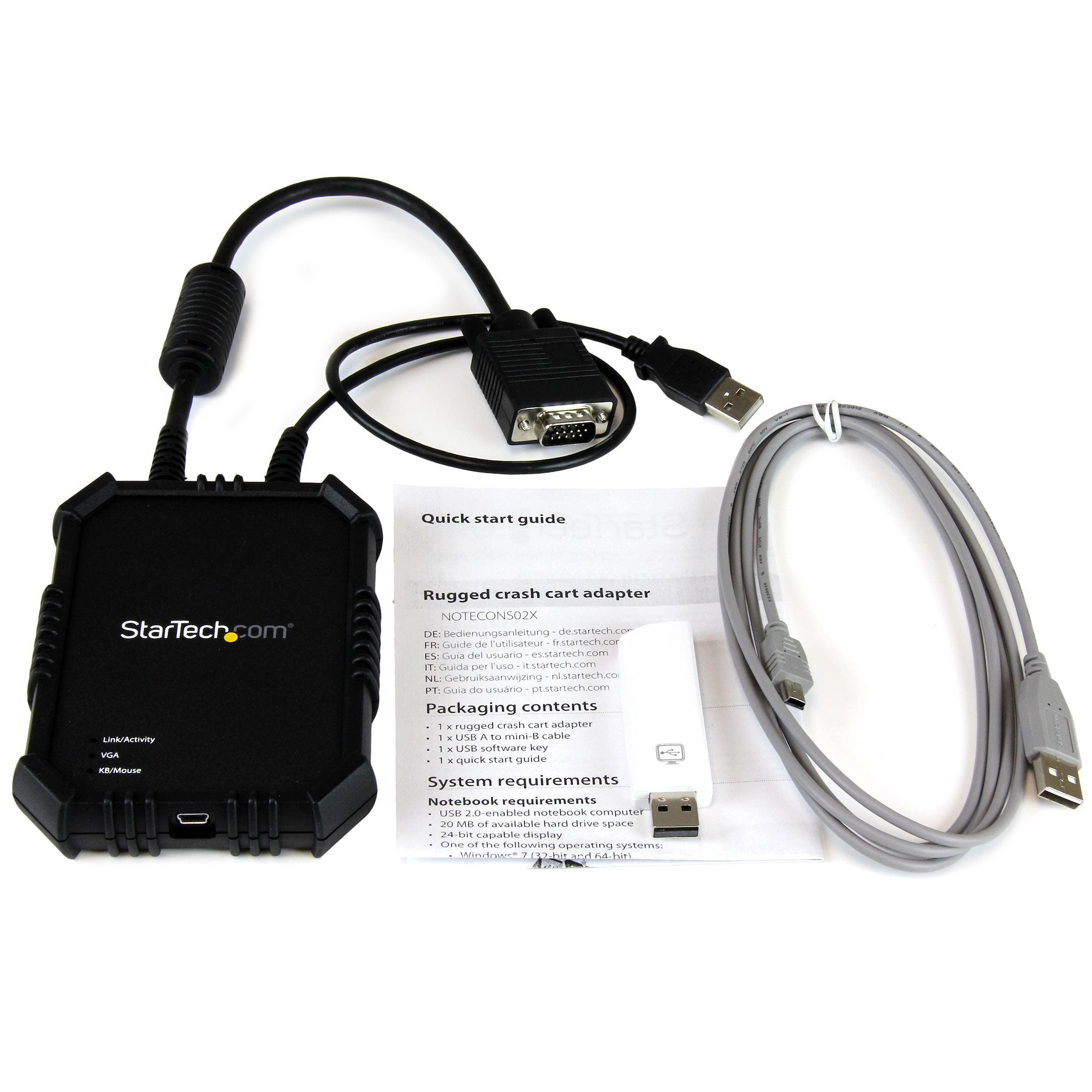 Startech Consola Kvm Ordenador Portatil