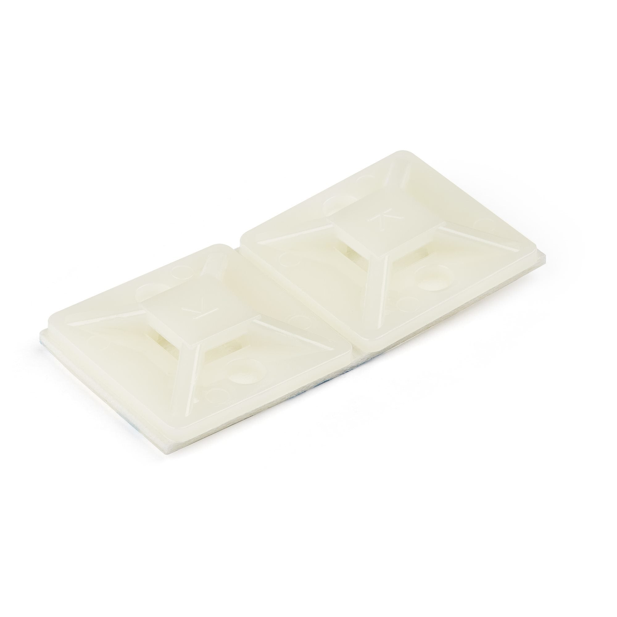 Startech.Com 100 Unidades Selbstklebende Kabelbinderhalterungen - Mittel - Kabelbinderhalterung - Blanco - Conforme Taa (Paquete Con 100)