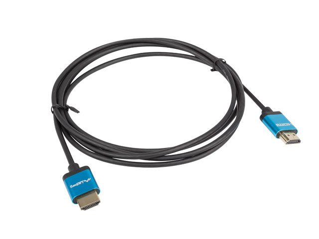 EAN 5901969424362 - Lanberg CA-HDMI-22CU-0010-BK cable HDMI 1 m HDMI tipo A (Estándar) Negro, Azul imagen 1