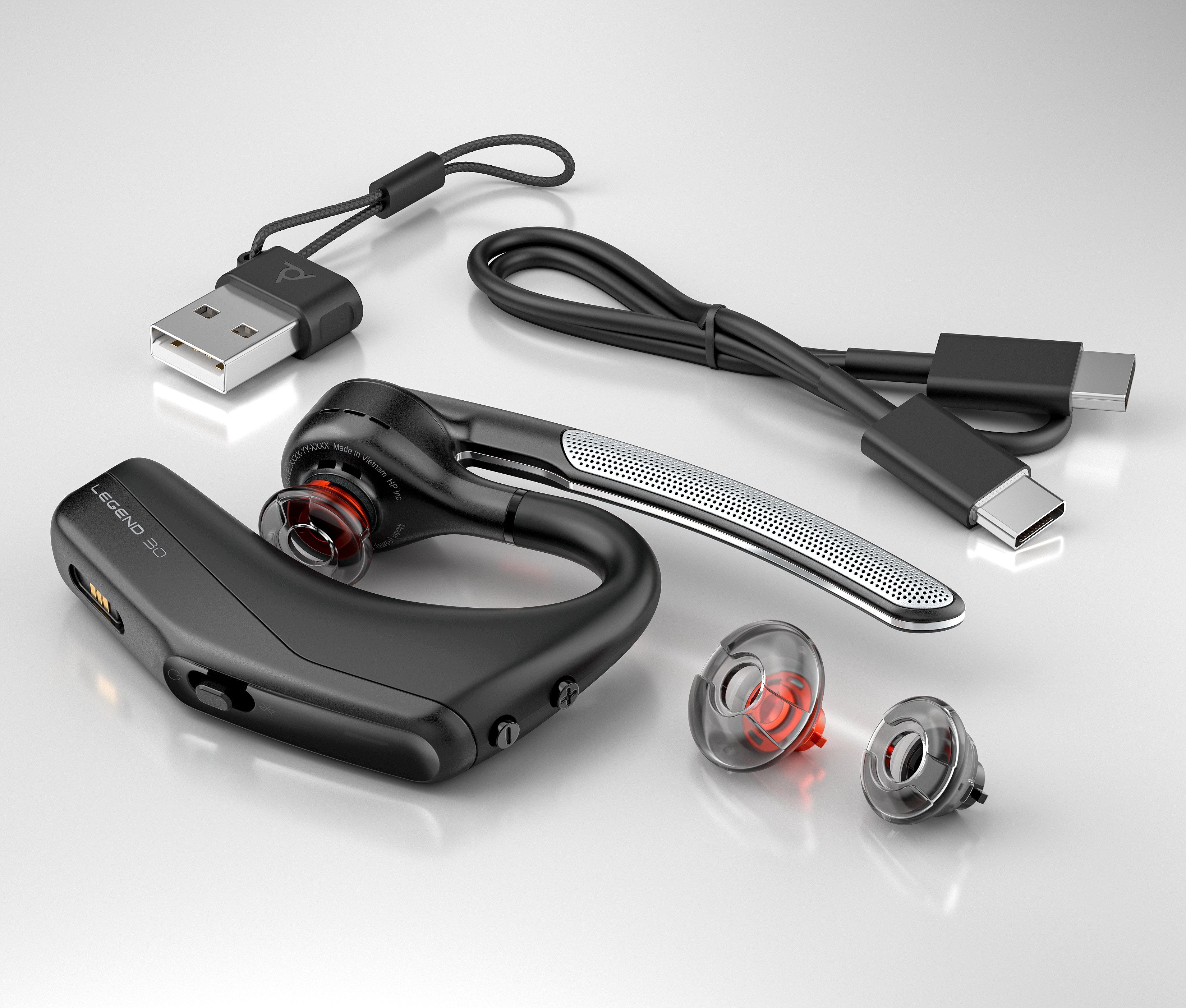 EAN 0198701663348 - HP Poly Voyager Legend 30 Headset Inalámbrico Dentro de oído Llamadas/Música Bluetooth Negro imagen 1