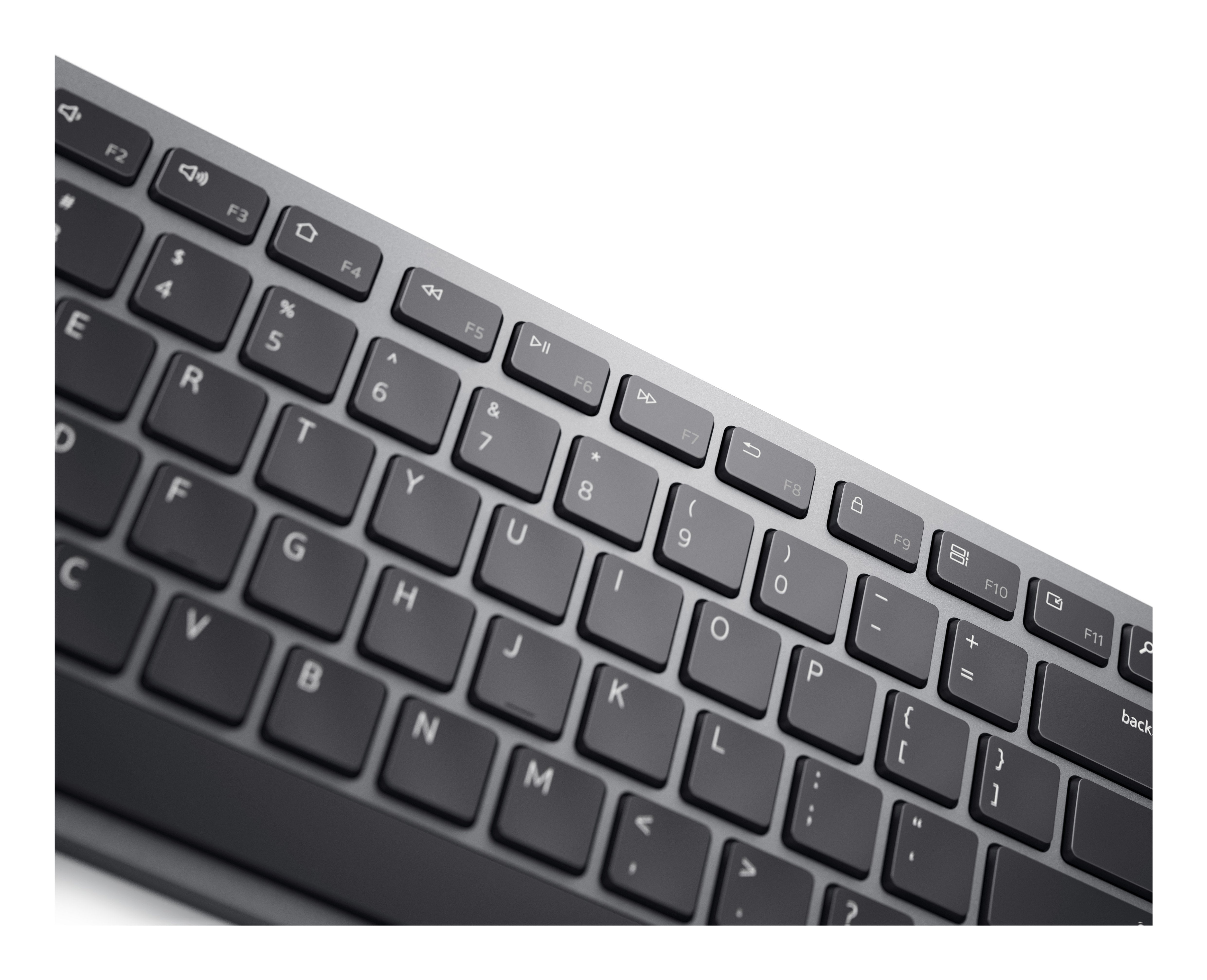 EAN 5397184357552 - DELL KM7321W teclado Ratón incluido Oficina RF Wireless + Bluetooth Gris, Titanio imagen 7