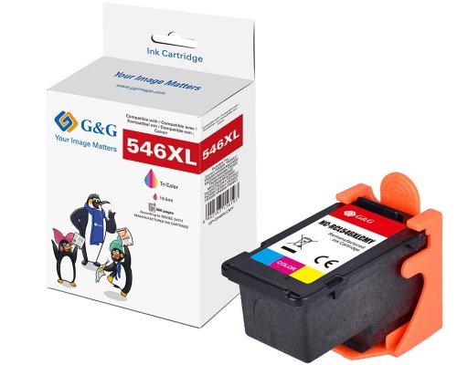 G&G Xl-Cartucho Compatible Con Canon Cl-546xl 8288b01