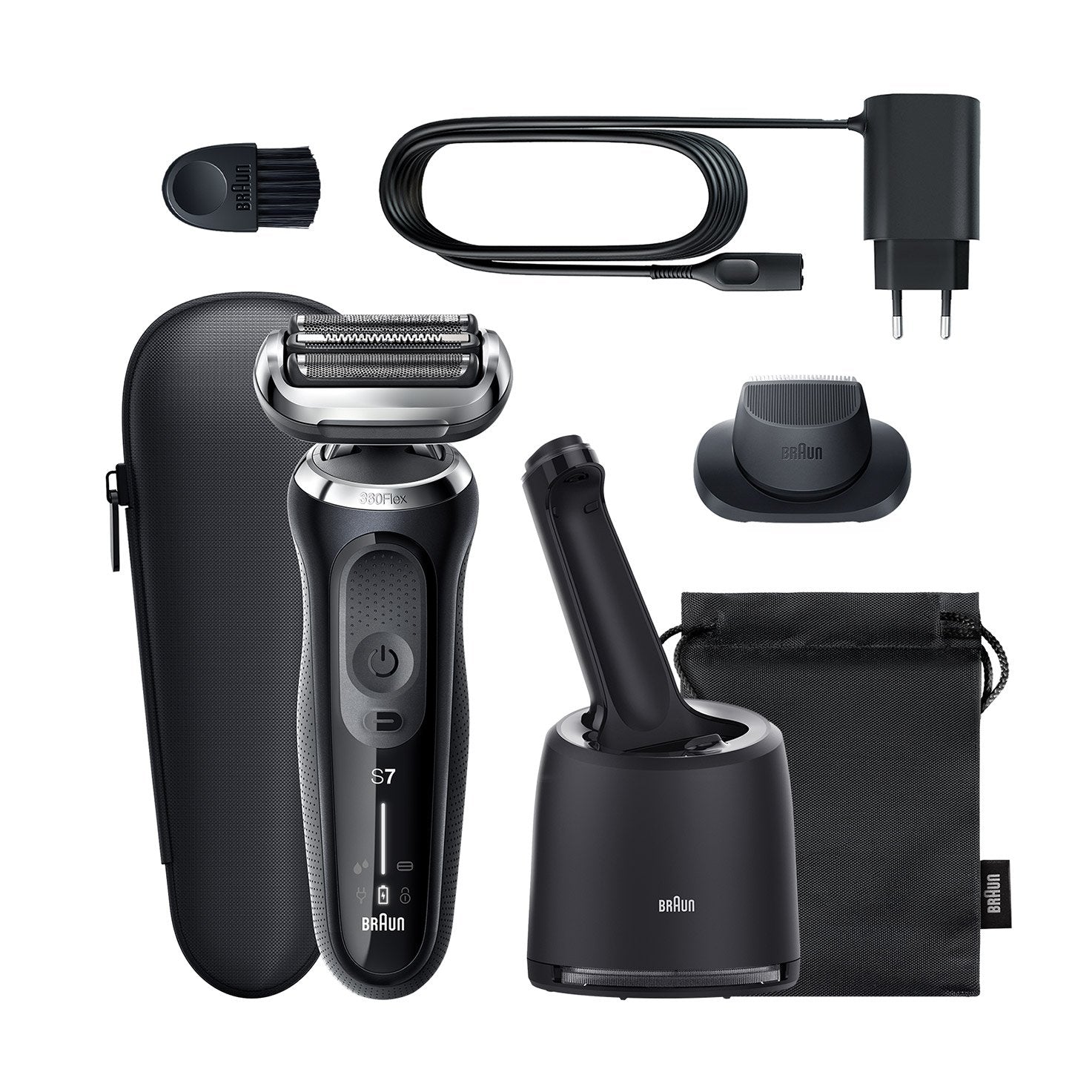 Braun Series 7 71-N7200cc Máquina De Afeitar De Láminas Recortadora Negro