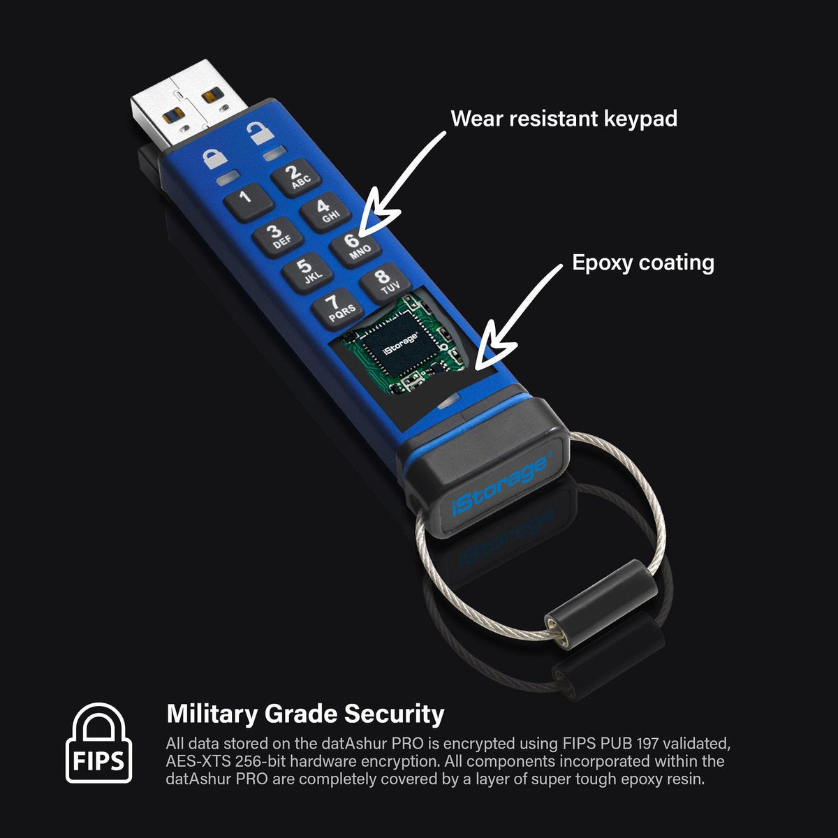 Istorage Datashur Pro Usb3 256gb
