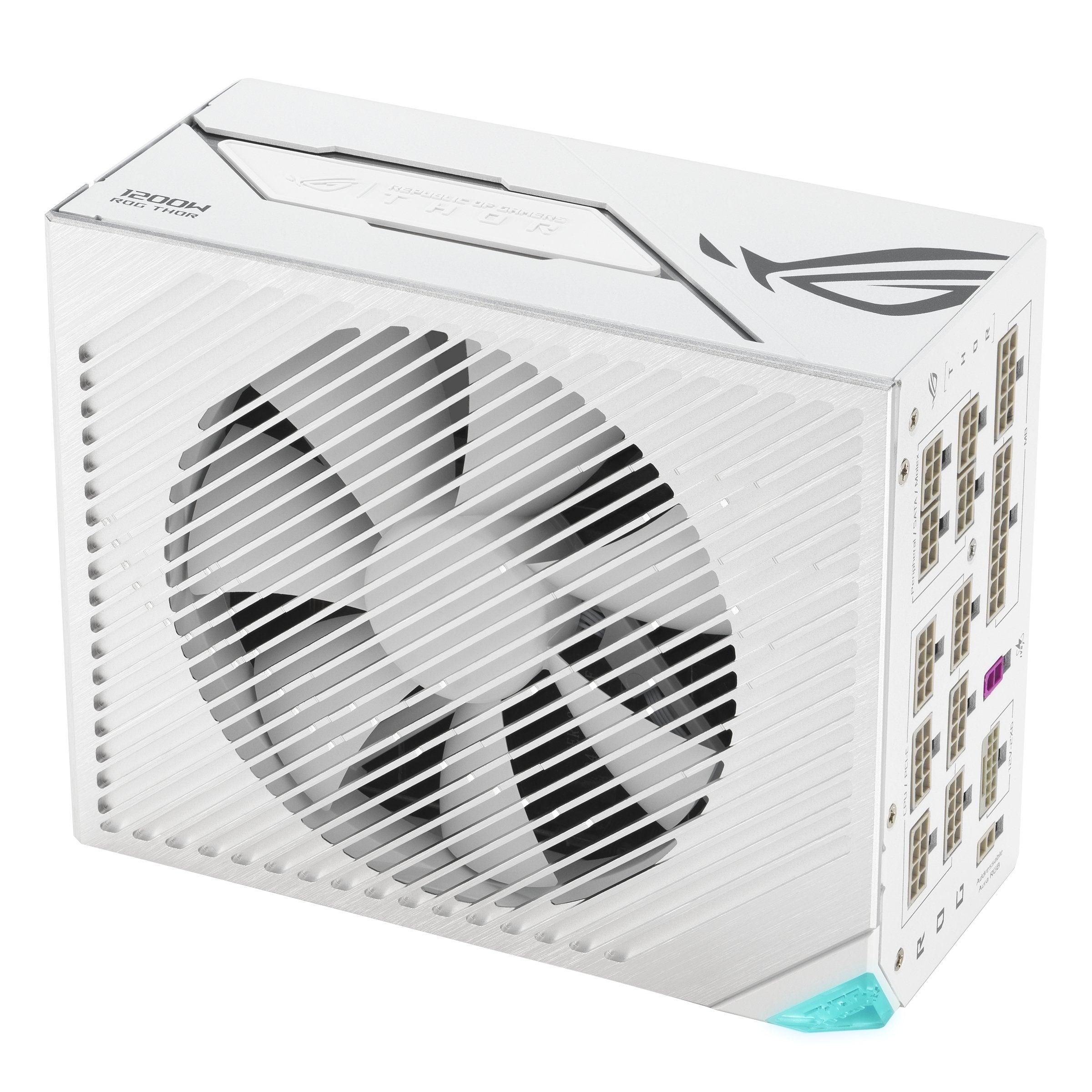 EAN 4711636125420 - ASUS ROG -THOR-1200P3-WHITE-GAMING unidad de fuente de alimentación 1200 W 20+4 pin ATX ATX Blanco imagen 9