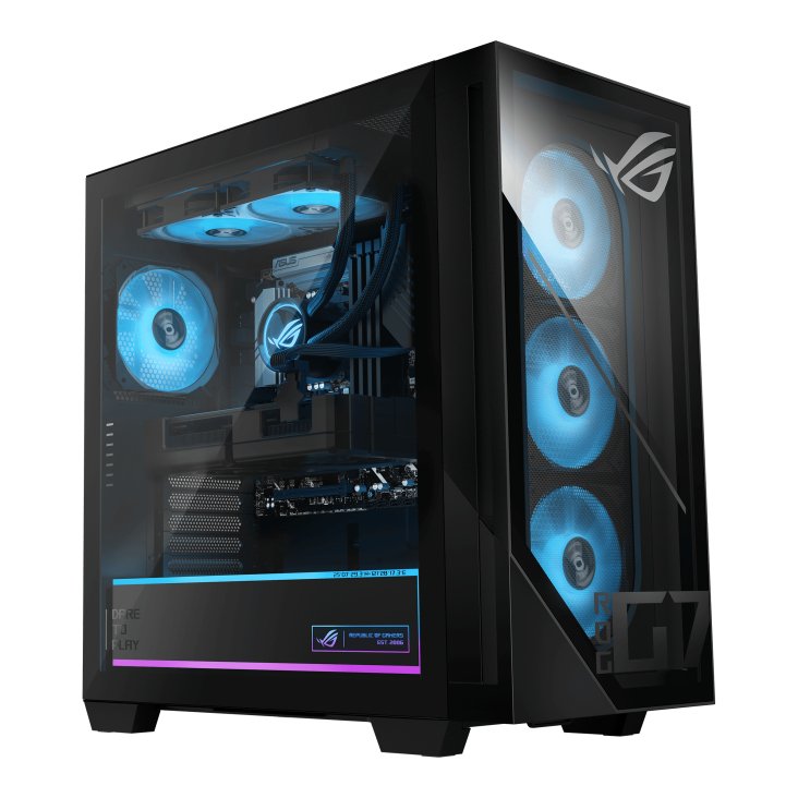 Pc Asus Rog G700 Rog Tower Amd Ryzent 7 9800x3d 32 Gb Ddr5-Sdram Storage Ssd Ssd 1 Tb Amd Radeon Rx 9070 Xt On Board Graphics Amd Radeon Graphics Wi-Fi Yes Bluetooth Yes Windows 11 Home 90pf05t1-M01mn0