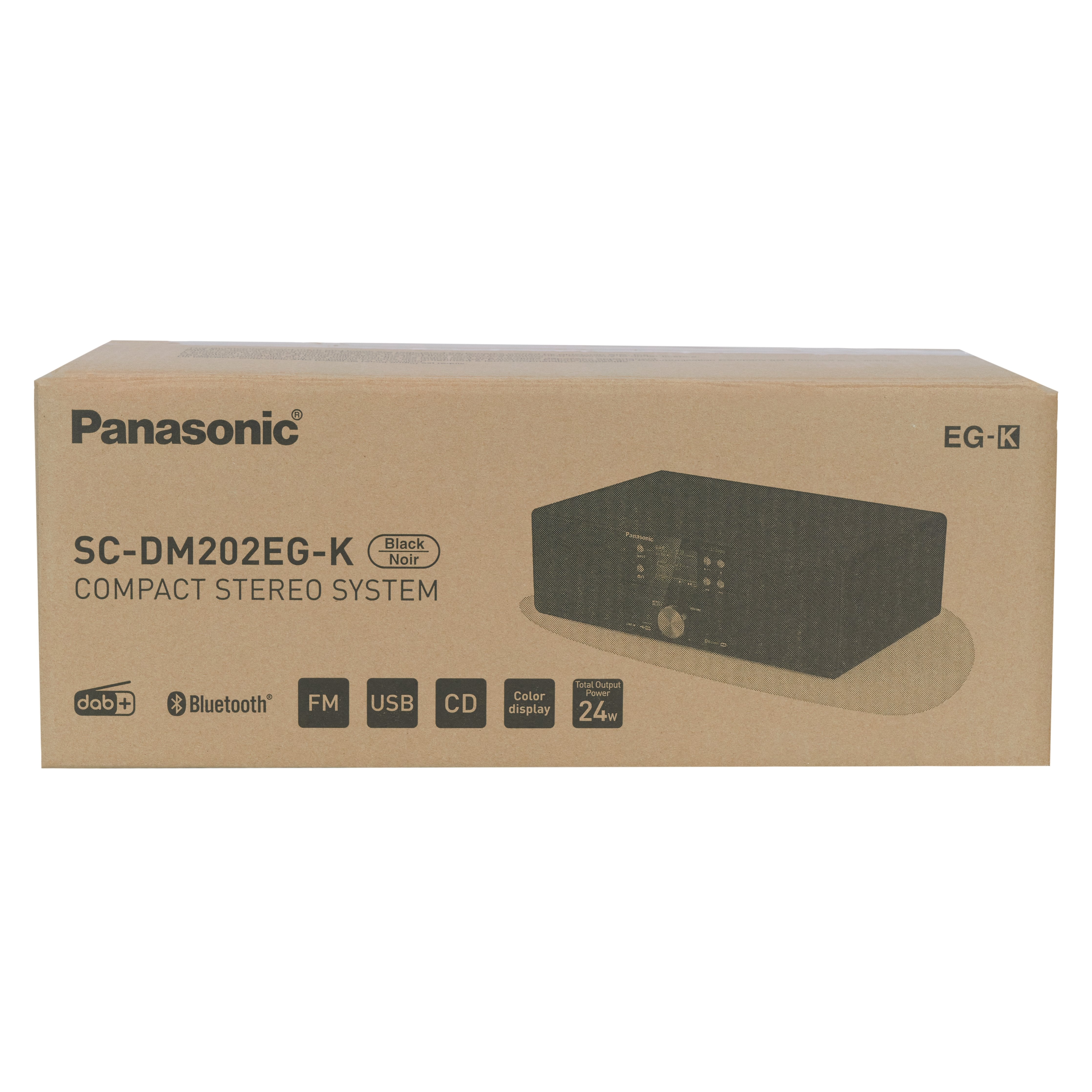 EAN 5025232944279 - Panasonic SC-DM202EG-K sistema de audio para el hogar Microcadena de música para uso doméstico 24 W Negro imagen 8