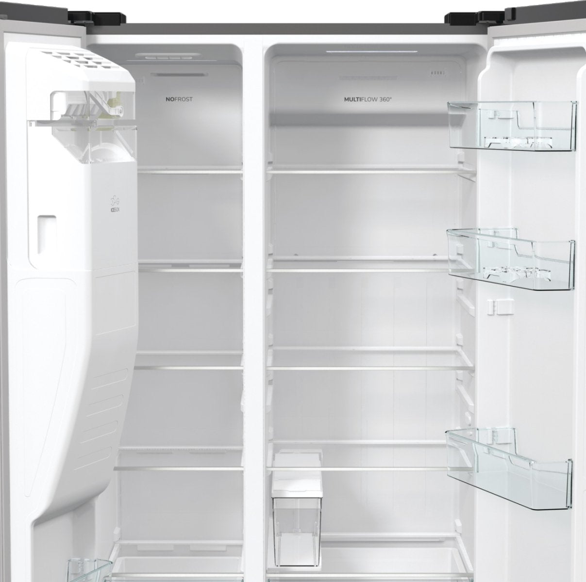 EAN 3838782837012 - Gorenje NRR9185ESXL nevera puerta lado a lado Independiente 566 L Gris imagen 11