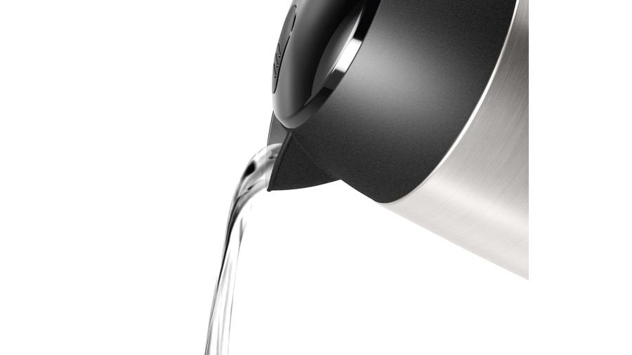 Hervidor De Agua Bosch Twk3p420 1,7 L Negro, Acero Inoxidable 2400 W