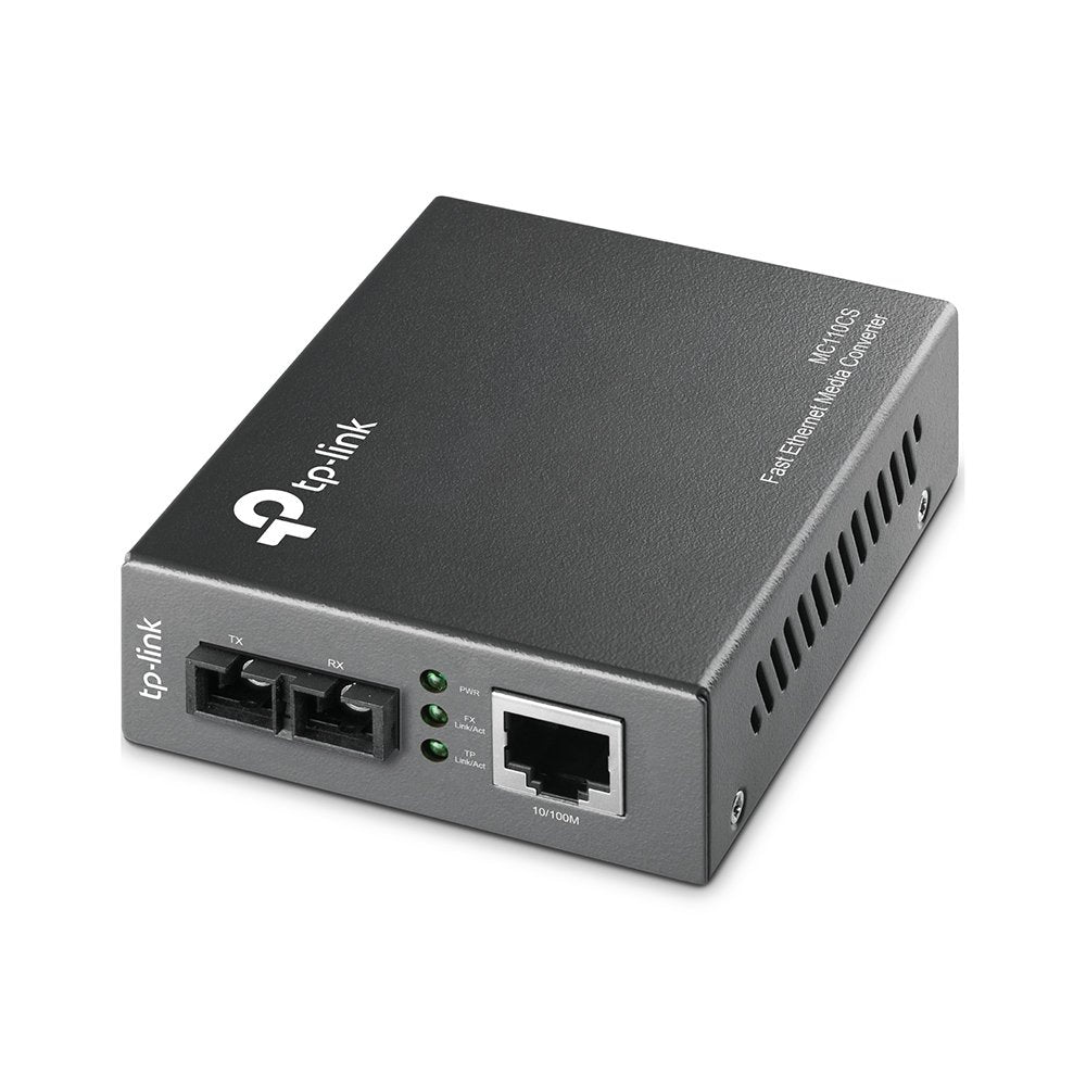Conversor De Medios Tp-Link Mc110cs 1 Puerto Rj-45 10 100
