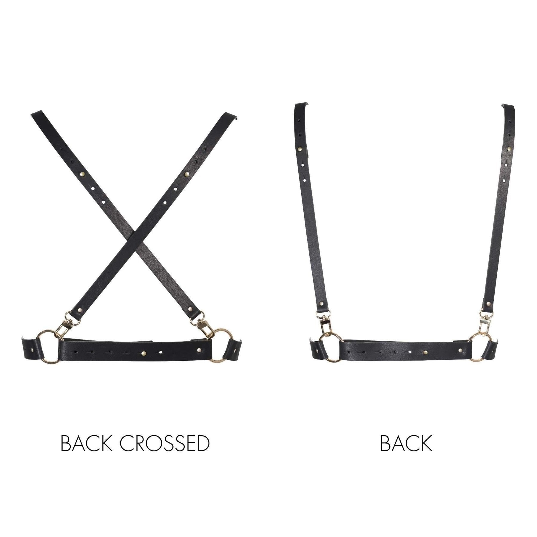 Bijoux Indiscrets Maze - Arnés X Negro