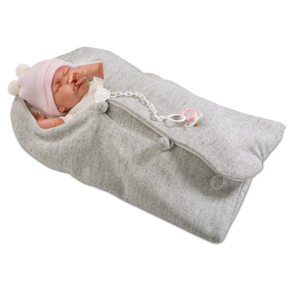 Lalka Mimi Z Dzwiekami 42 Cm, Placze I Mówi Mama, Papa