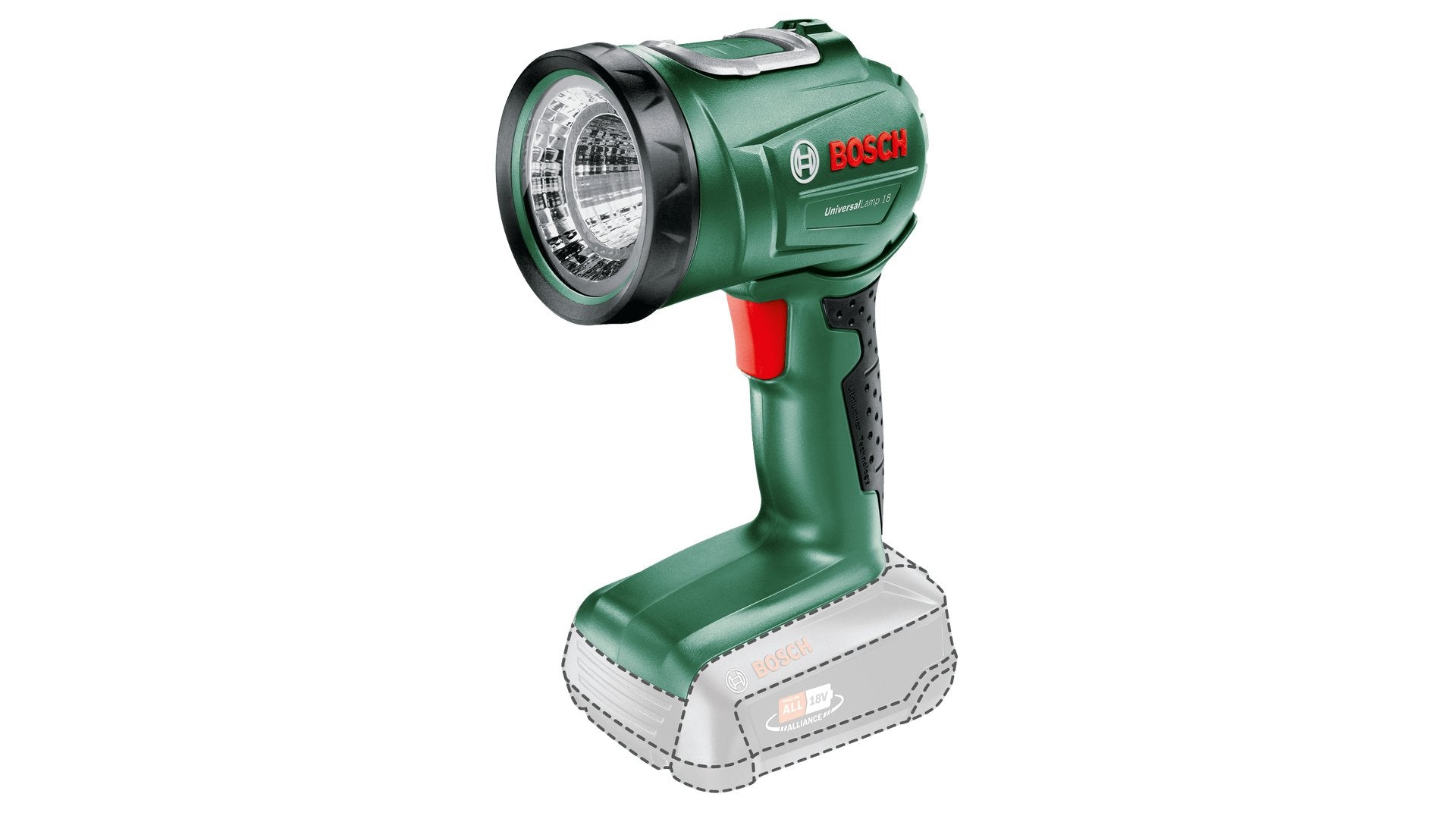 EAN 3165140893121 - Bosch UniversalLamp 18 Negro, Verde LED imagen 1